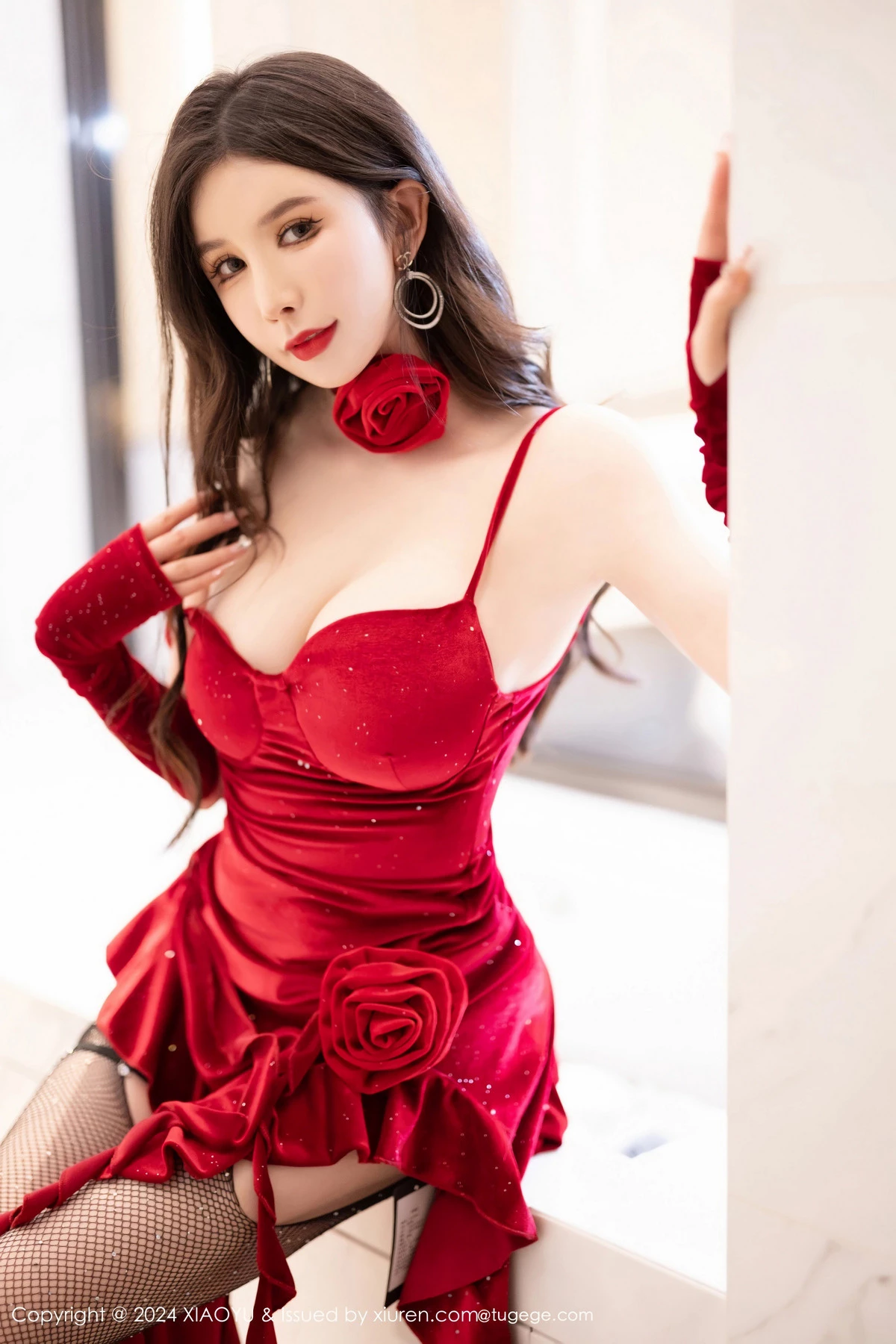 [XIAOYU]高清写真图 2024.04.01 VOL.1228 李丽莎 美腿黑丝