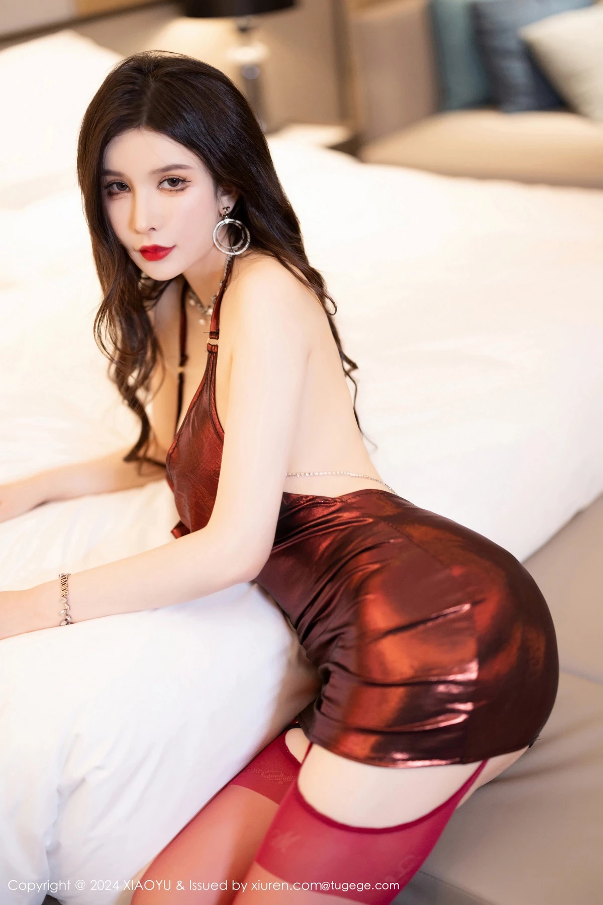 [XIAOYU]高清写真图 2024.04.01 VOL.1228 李丽莎 美腿黑丝