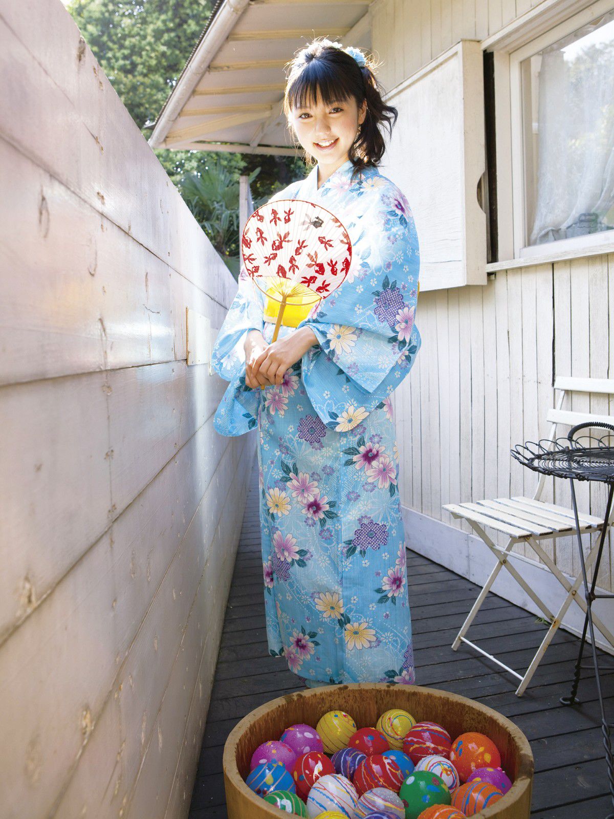真野惠里菜(真野恵里菜)-[Sabra写真图套图写真图集]高清写真图《SUMMER GREETING》