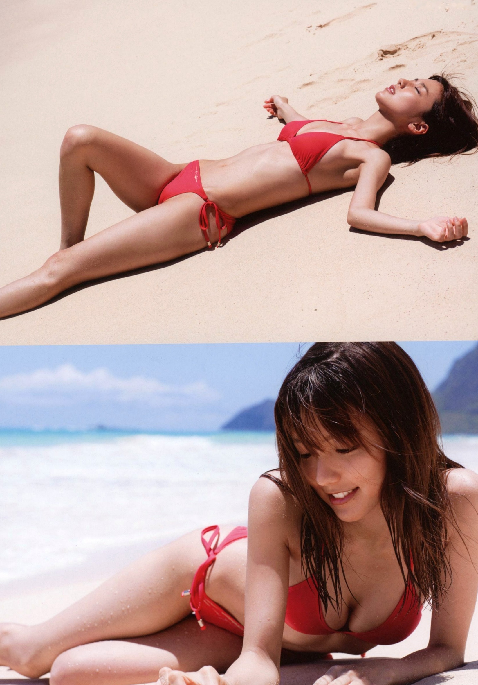 Gallery - 真野恵里菜《Escalation》写真集：火辣泳池比基尼，演绎夏日清纯与性感诱惑，尽显曼妙身姿与治愈女神魅力性感诱惑比基尼日本女神 真野惠里菜女神私房照_秀色女神 - image 33