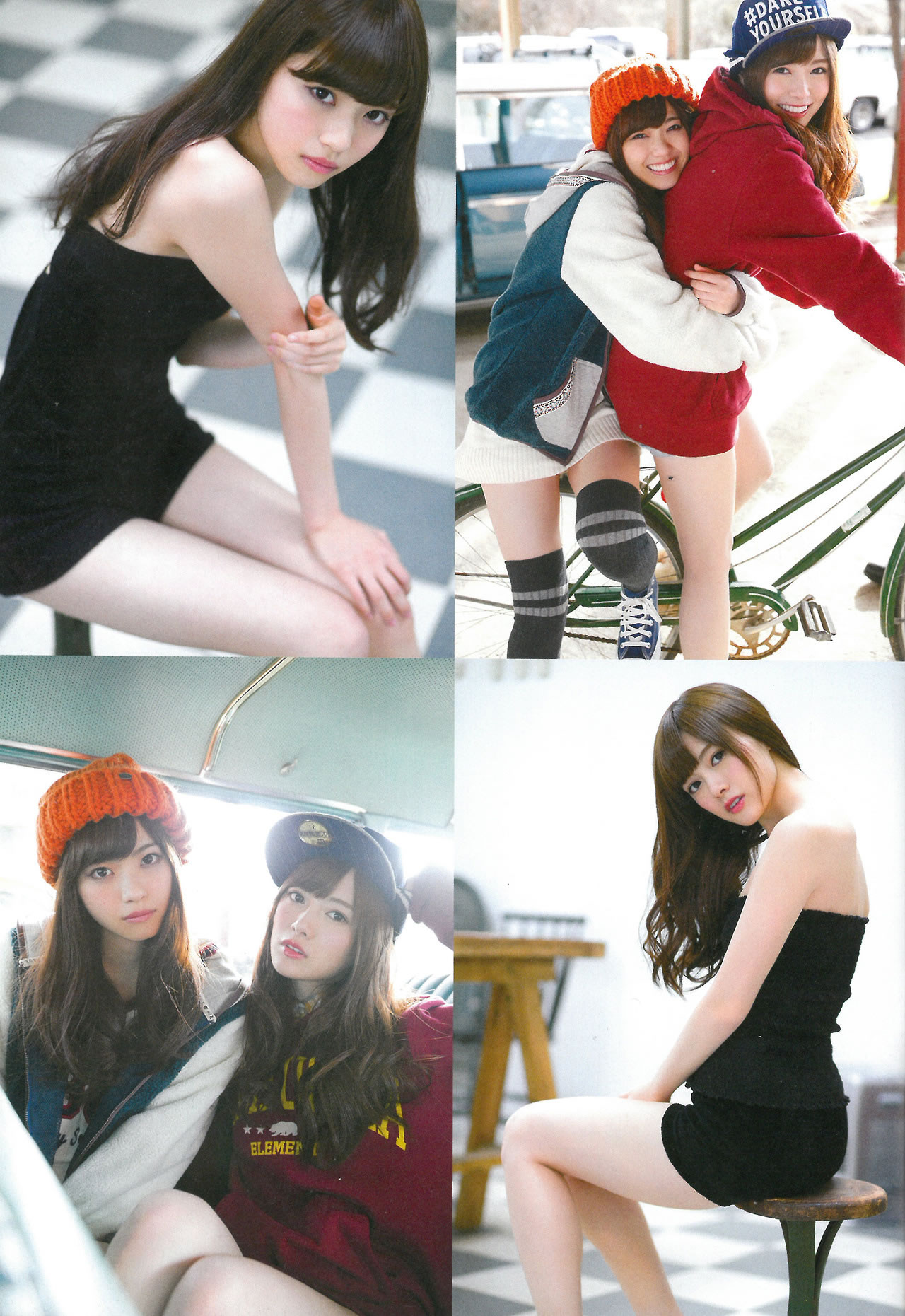 [EN AME]高清写真图2015.02 Special PhotoBook 乃木坂46 岛崎遥香 小嶋真子 大和田南那 川本纱矢