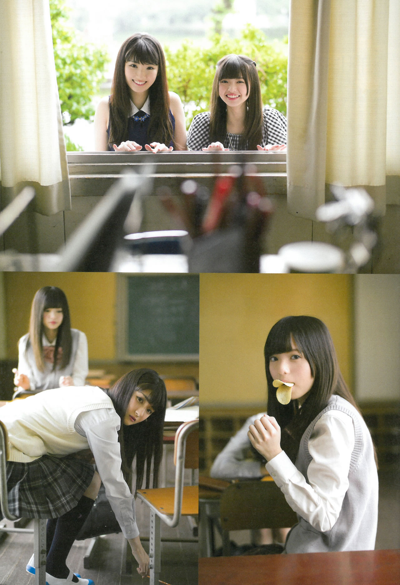 [EN AME]高清写真图2015.02 Special PhotoBook 乃木坂46 岛崎遥香 小嶋真子 大和田南那 川本纱矢