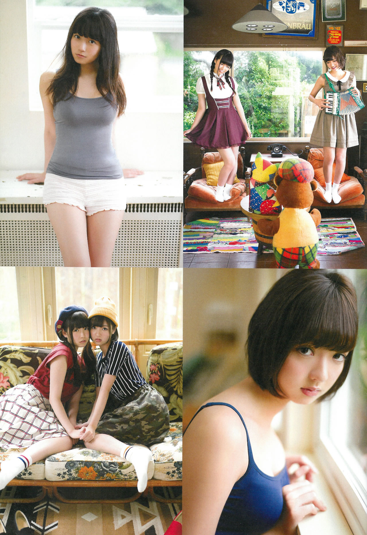 [EN AME]高清写真图2015.02 Special PhotoBook 乃木坂46 岛崎遥香 小嶋真子 大和田南那 川本纱矢