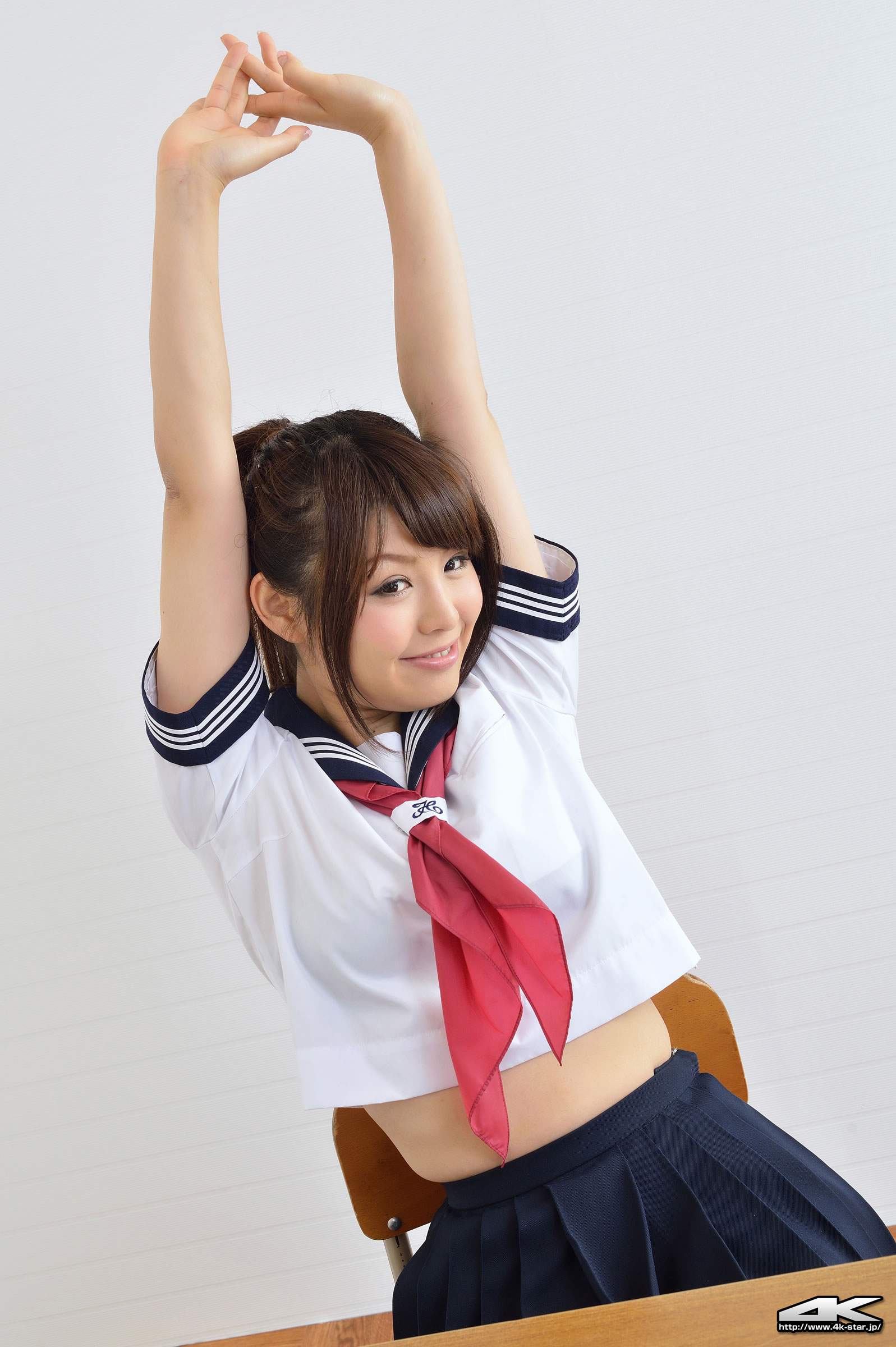 蒼井彩加 [4K-STAR]高清写真图2016.03.23 N0.519 セーラー服