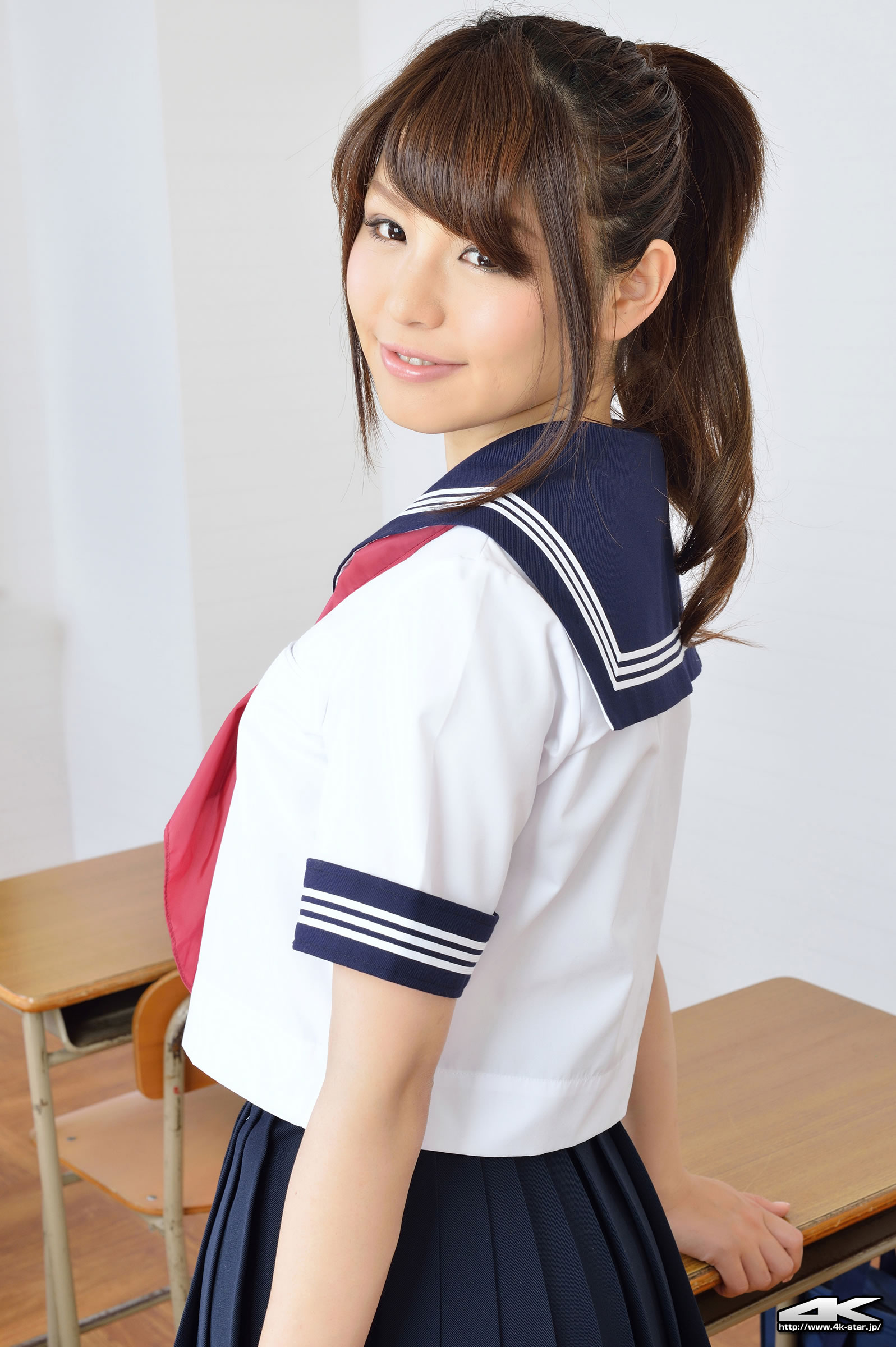 蒼井彩加 [4K-STAR]高清写真图2016.03.23 N0.519 セーラー服