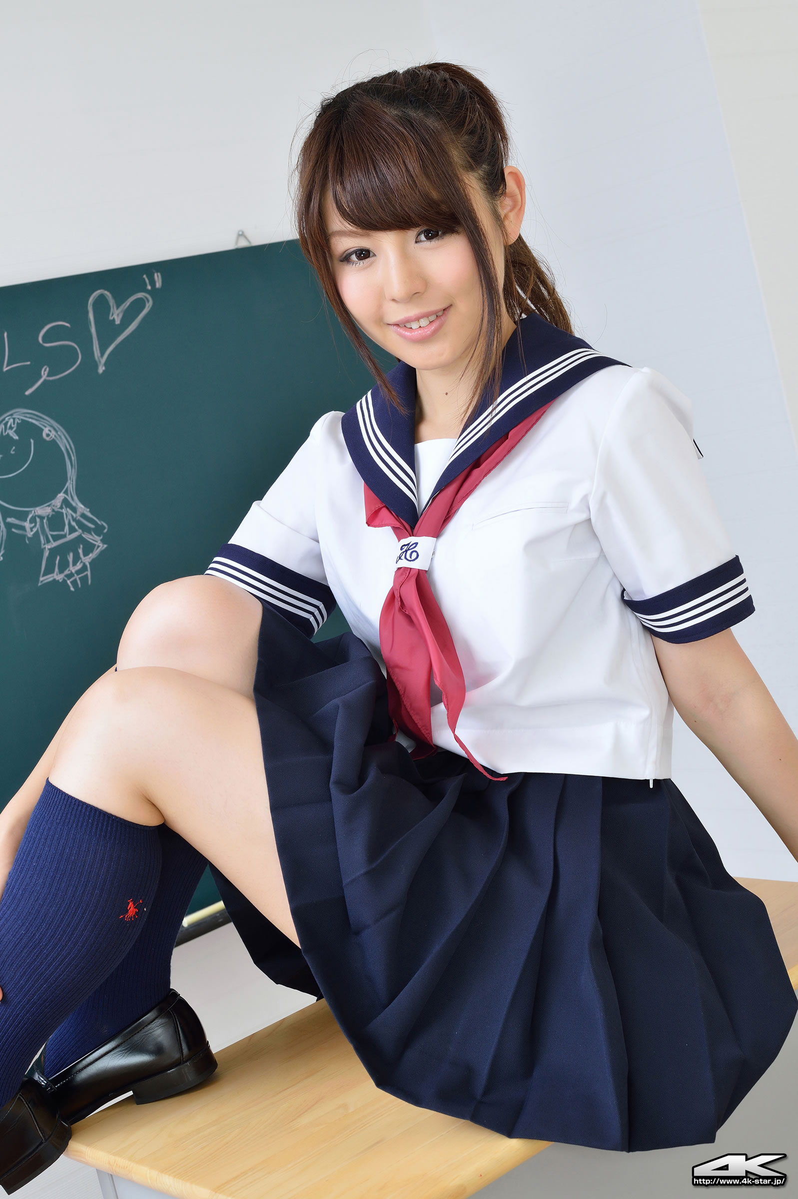 蒼井彩加 [4K-STAR]高清写真图2016.03.23 N0.519 セーラー服