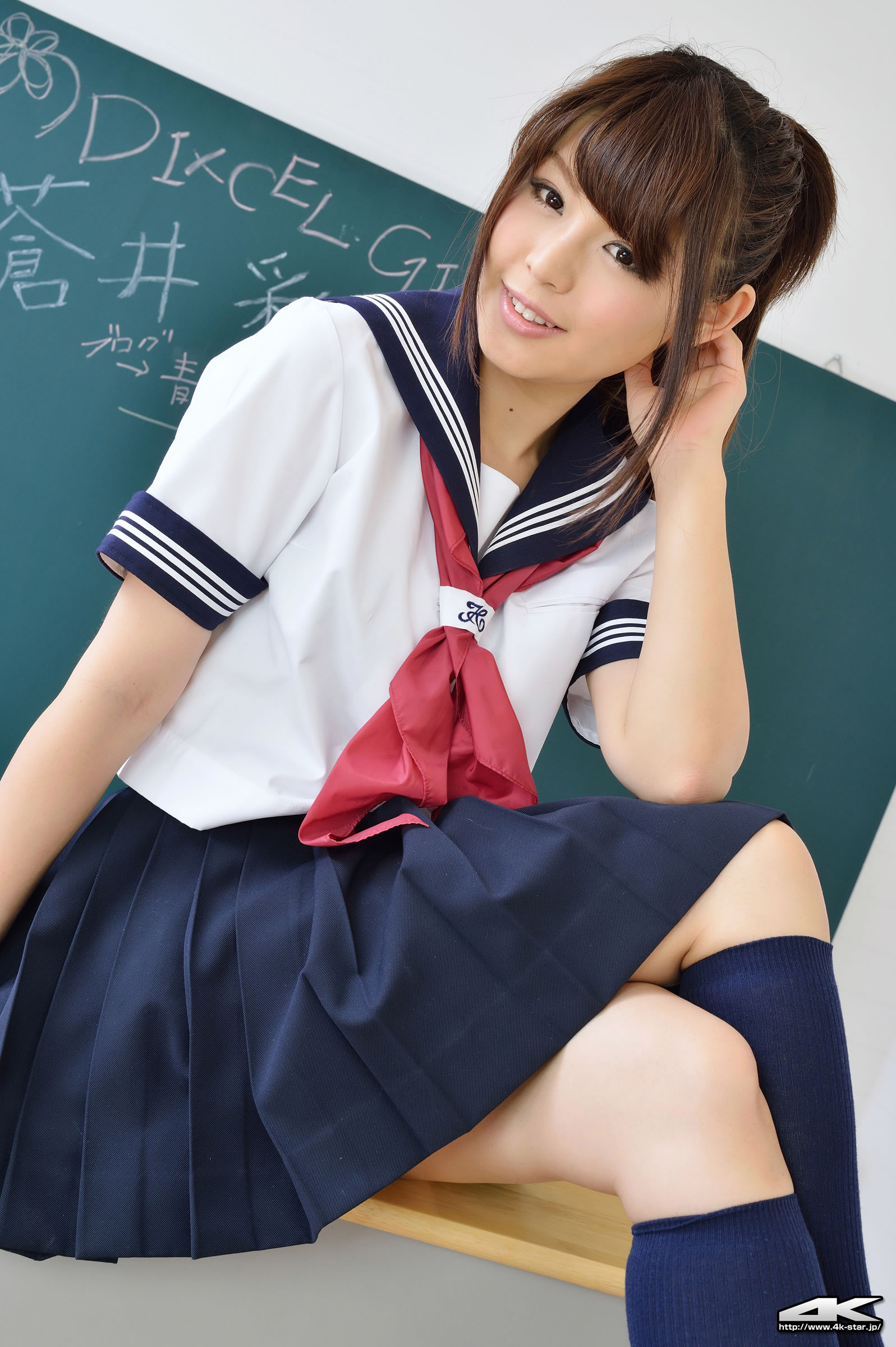 蒼井彩加 [4K-STAR]高清写真图2016.03.23 N0.519 セーラー服