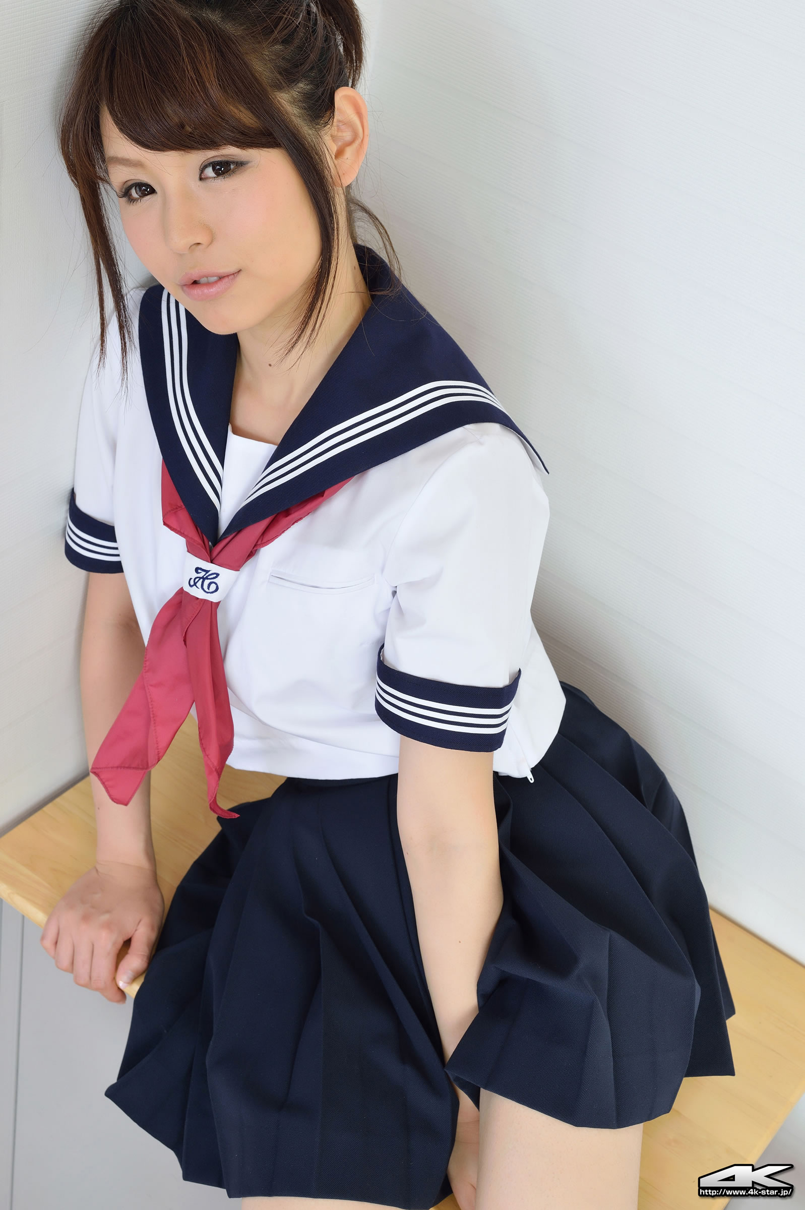 蒼井彩加 [4K-STAR]高清写真图2016.03.23 N0.519 セーラー服