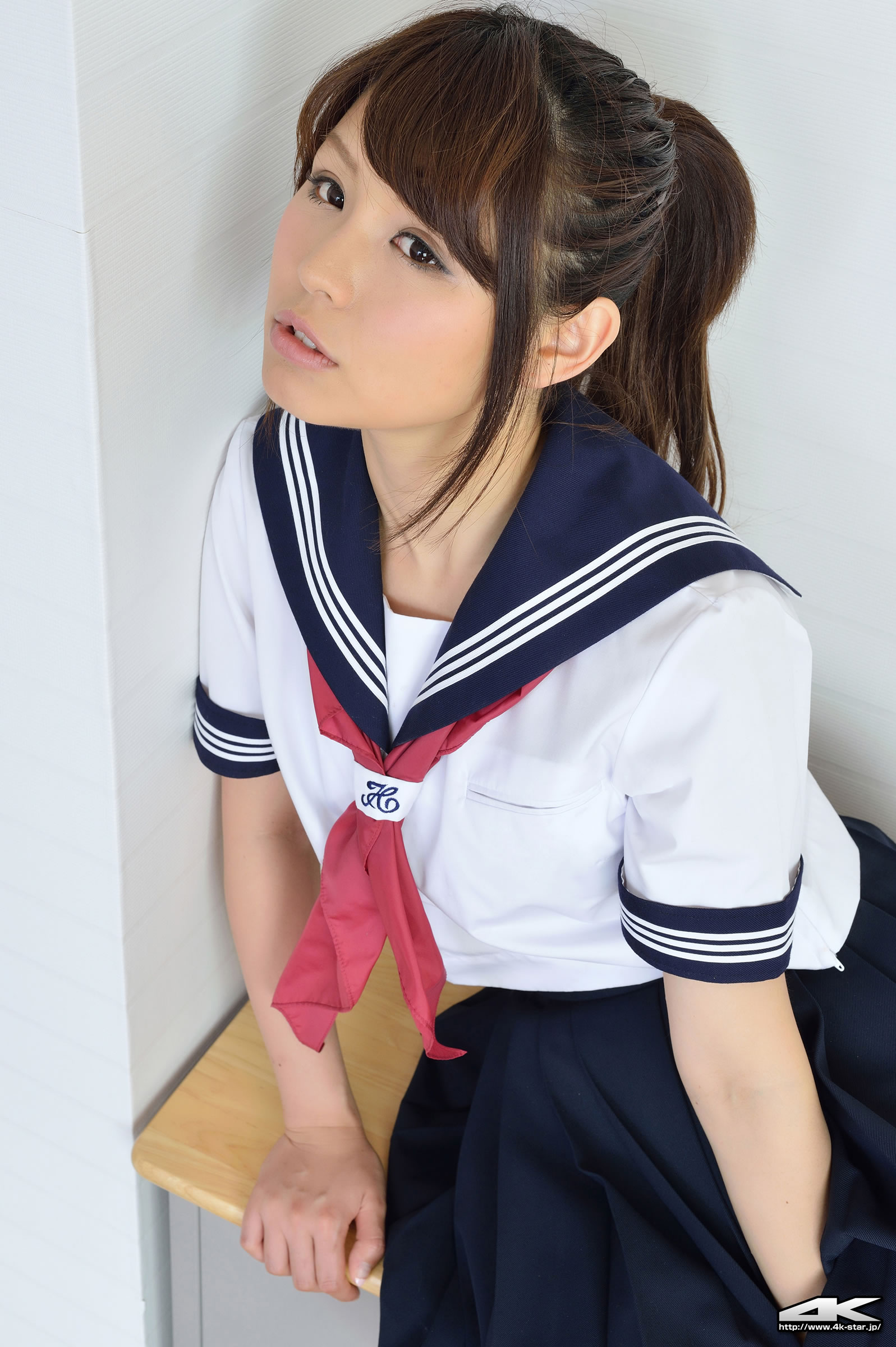 蒼井彩加 [4K-STAR]高清写真图2016.03.23 N0.519 セーラー服