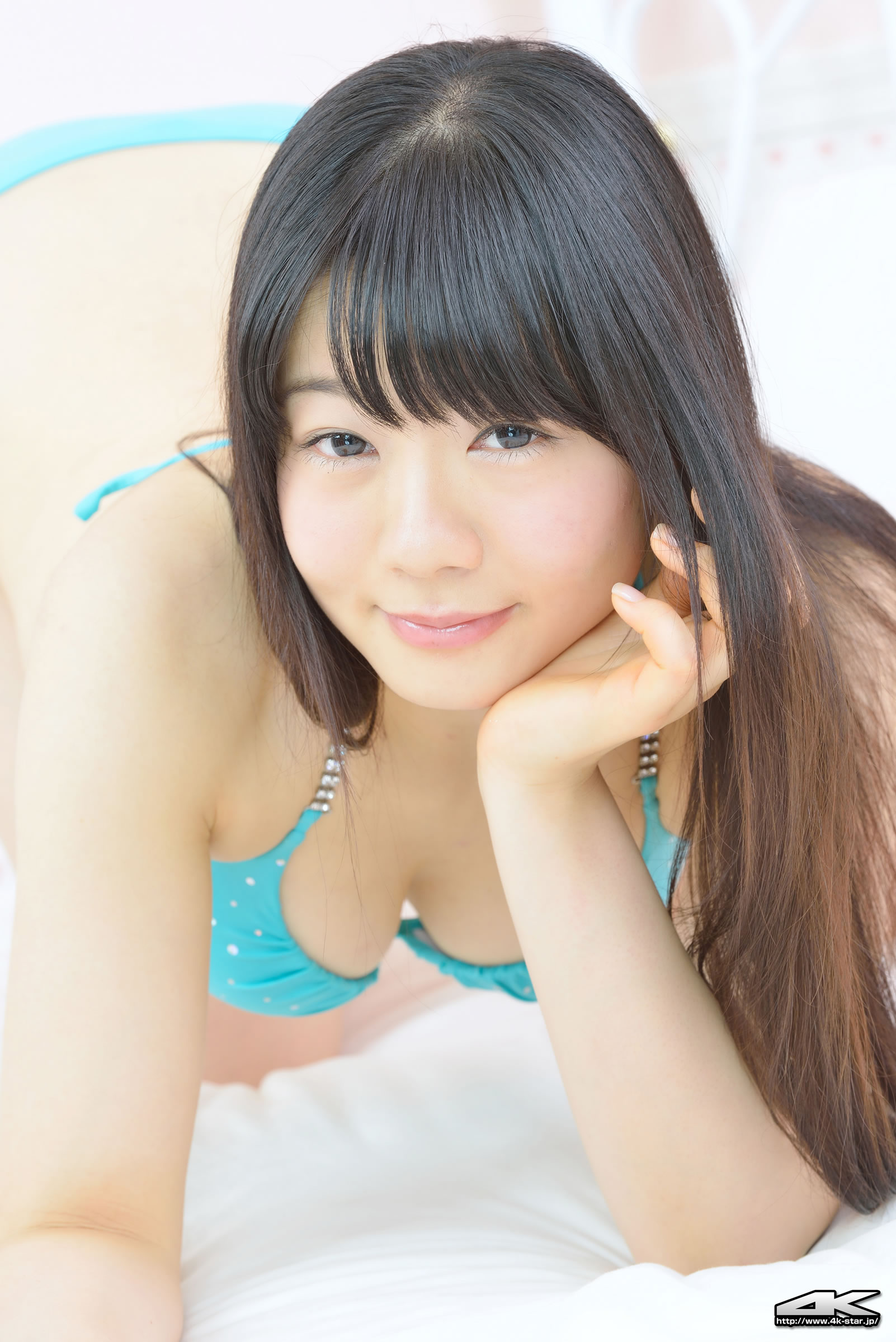 白田ありさ [4K-STAR]高清写真图2014.02.03 No.00281 水着（スカイブル）