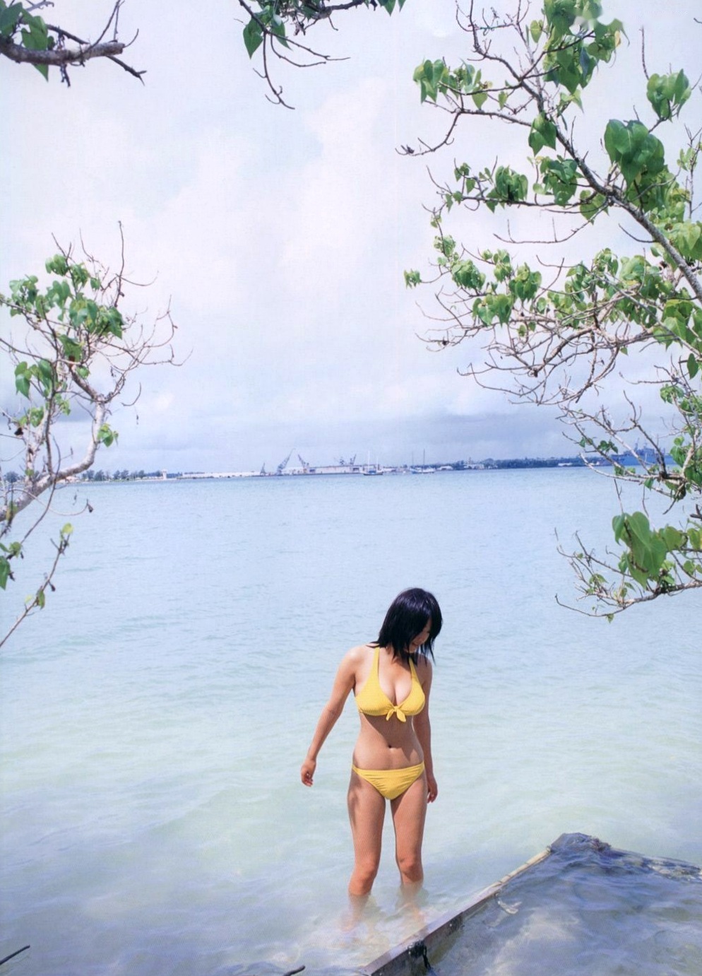 Gallery - 岛本里沙写真集《オトナのカラダ》：海滩泳装与清纯校服诱惑，童颜巨乳私房精选 [83P]童颜巨乳日本比基尼校服诱惑 岛本里沙女神私房照_秀色女神 - image 17