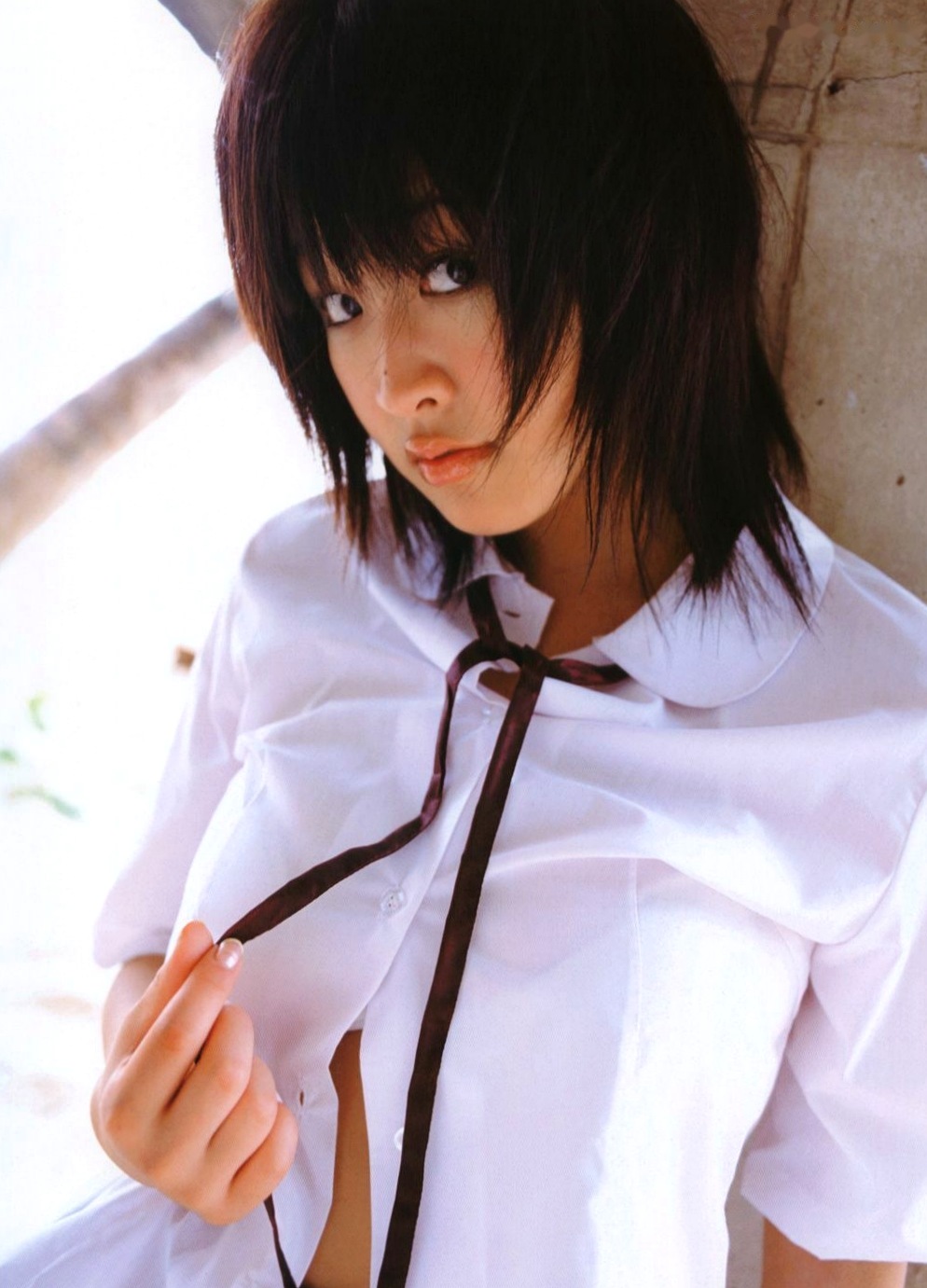 Gallery - 岛本里沙写真集《オトナのカラダ》：海滩泳装与清纯校服诱惑，童颜巨乳私房精选 [83P]童颜巨乳日本比基尼校服诱惑 岛本里沙女神私房照_秀色女神 - image 69