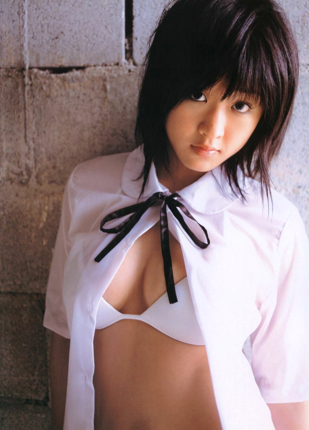 Gallery - 岛本里沙写真集《オトナのカラダ》：海滩泳装与清纯校服诱惑，童颜巨乳私房精选 [83P]童颜巨乳日本比基尼校服诱惑 岛本里沙女神私房照_秀色女神 - image 71