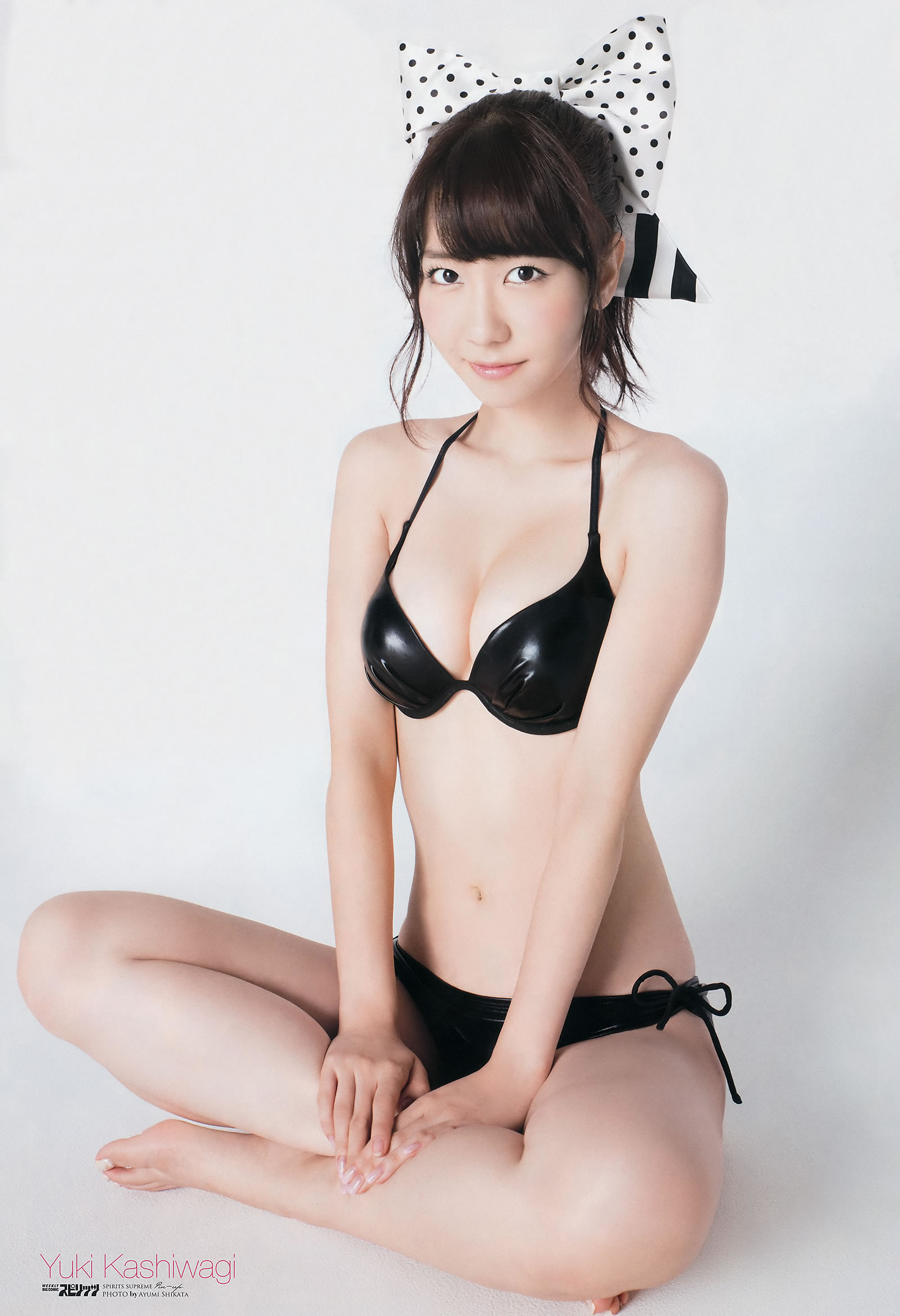 [Weekly Big Comic Spirits]高清写真图2014 No.36-41 柏木由紀 藤田美里