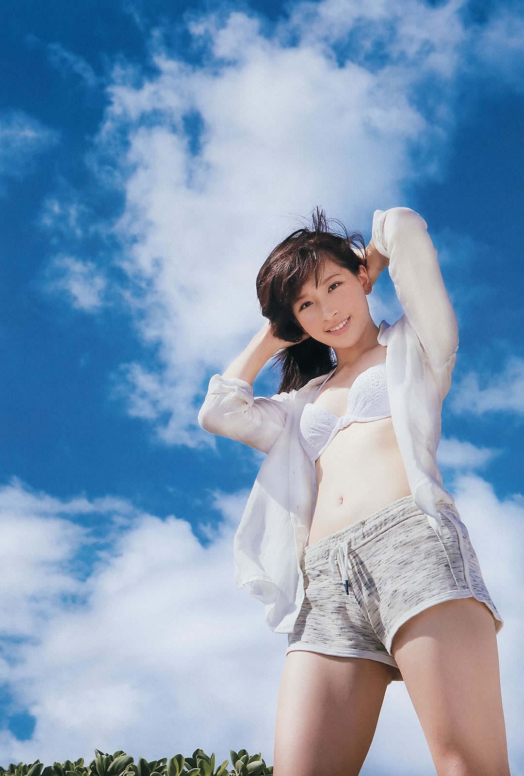 [Weekly Big Comic Spirits]高清写真图2014 No.36-41 柏木由紀 藤田美里