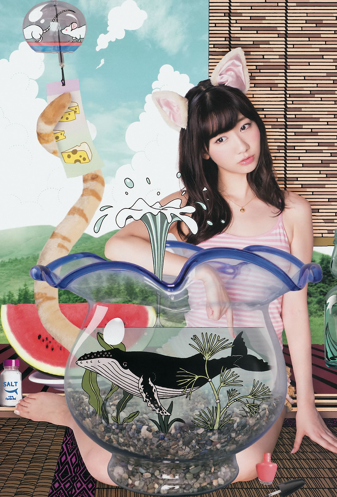 [Weekly Big Comic Spirits]高清写真图2014 No.36-41 柏木由紀 藤田美里