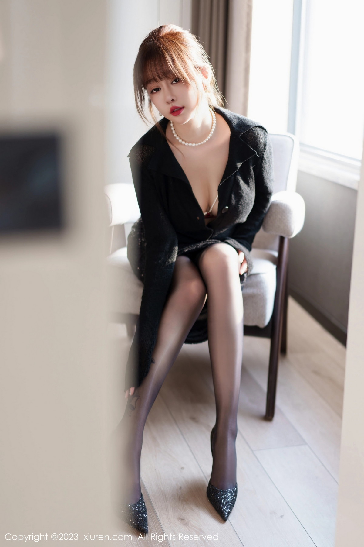 [XiuRen]高清写真图 2023.07.28 No.7156 王雨纯 黑丝美臀