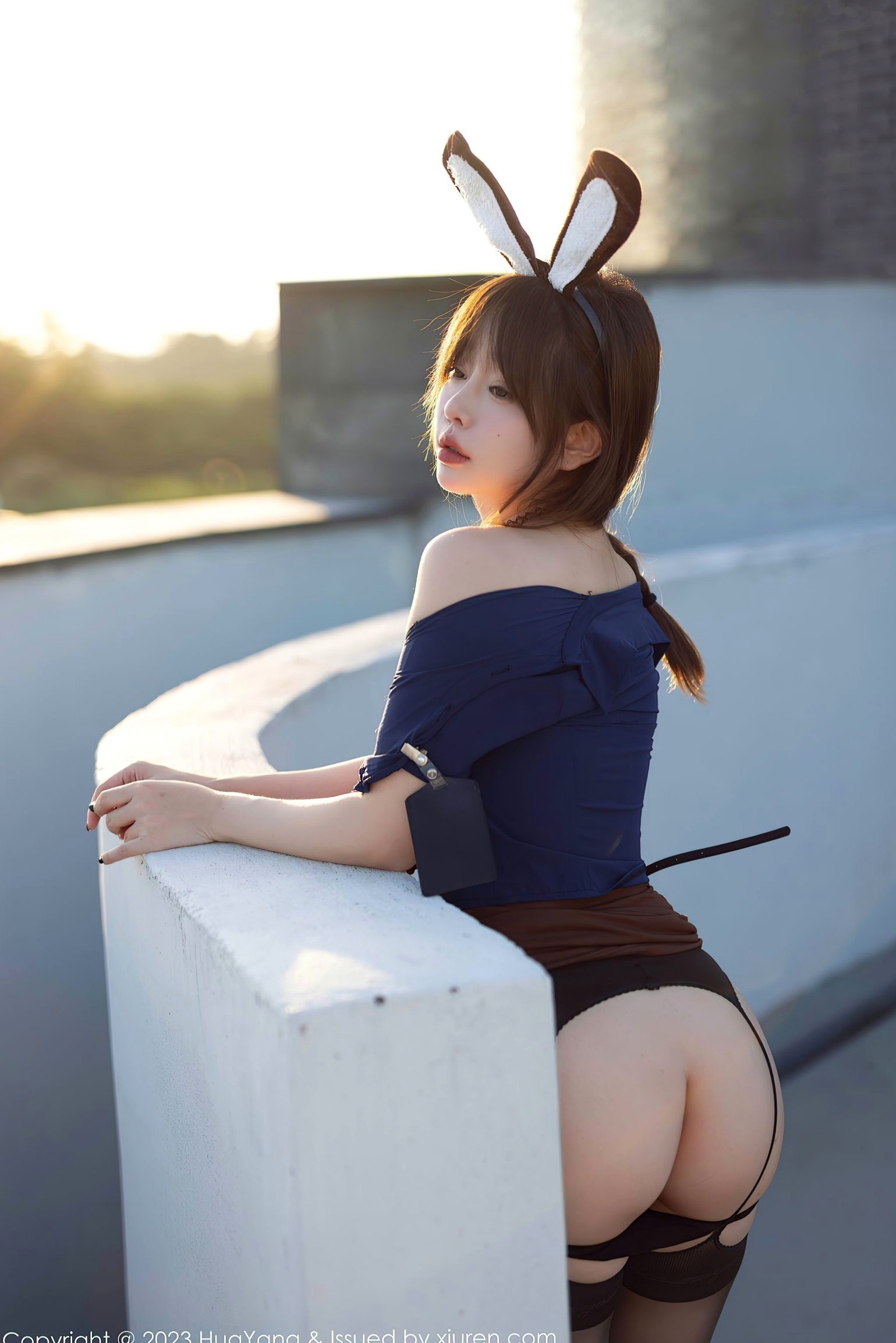 Gallery - HuaYang花漾 - Flower-555-王雨纯-济州岛旅拍-性感兔女郎角色扮演-诱惑黑丝内衣-唯美户外写真-2023.12.01性感诱惑角色扮演黑丝 王雨纯女神私房照_秀色女神 - image 59