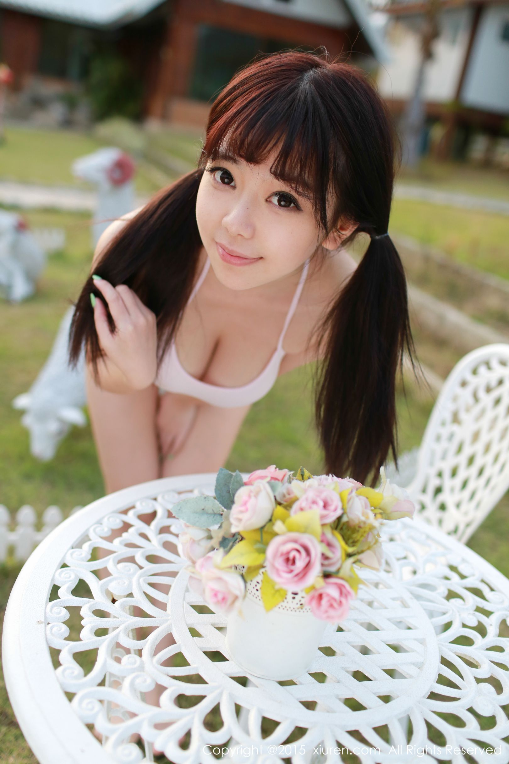 刘飞儿Faye-泰国清迈旅拍第一套写真图 [秀人网美媛馆]高清写真图