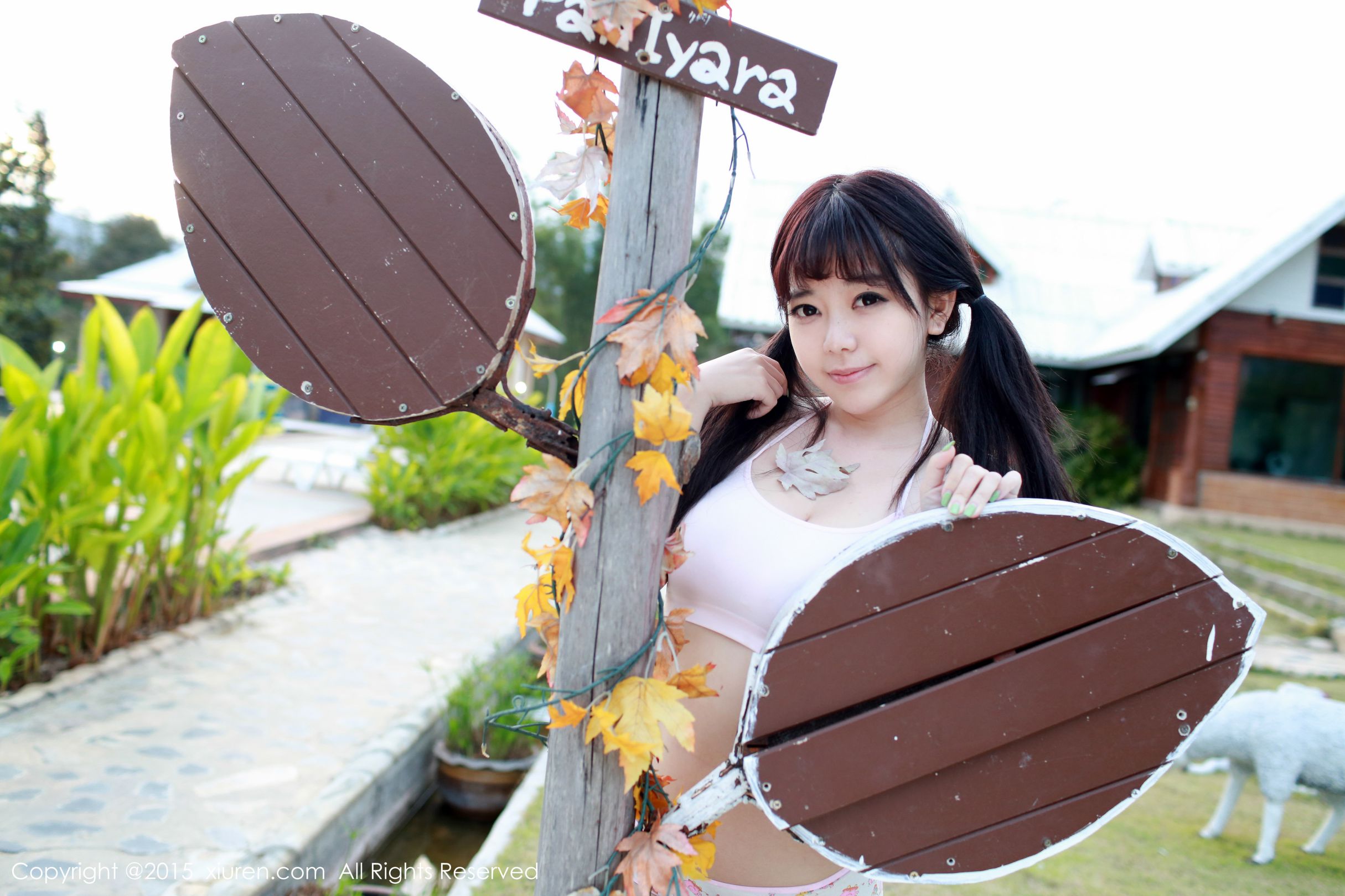 刘飞儿Faye-泰国清迈旅拍第一套写真图 [秀人网美媛馆]高清写真图