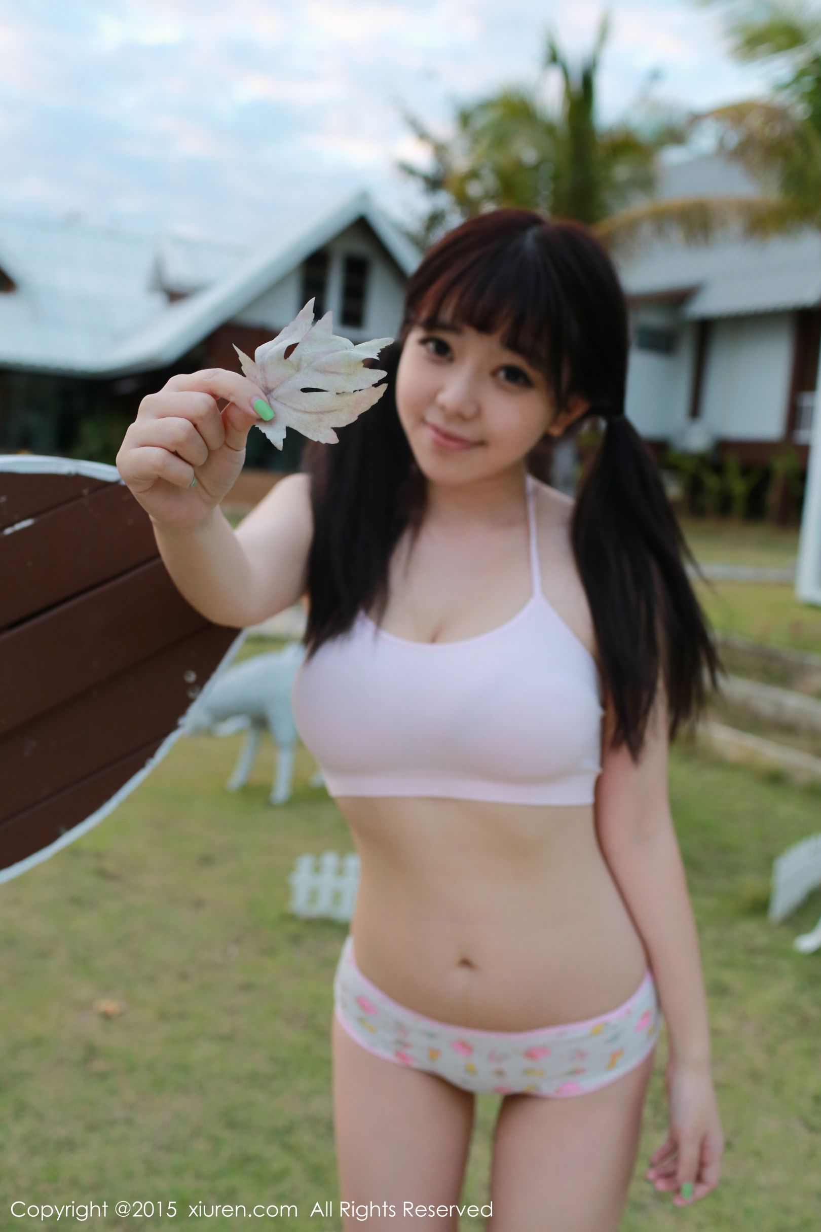 刘飞儿Faye-泰国清迈旅拍第一套写真图 [秀人网美媛馆]高清写真图
