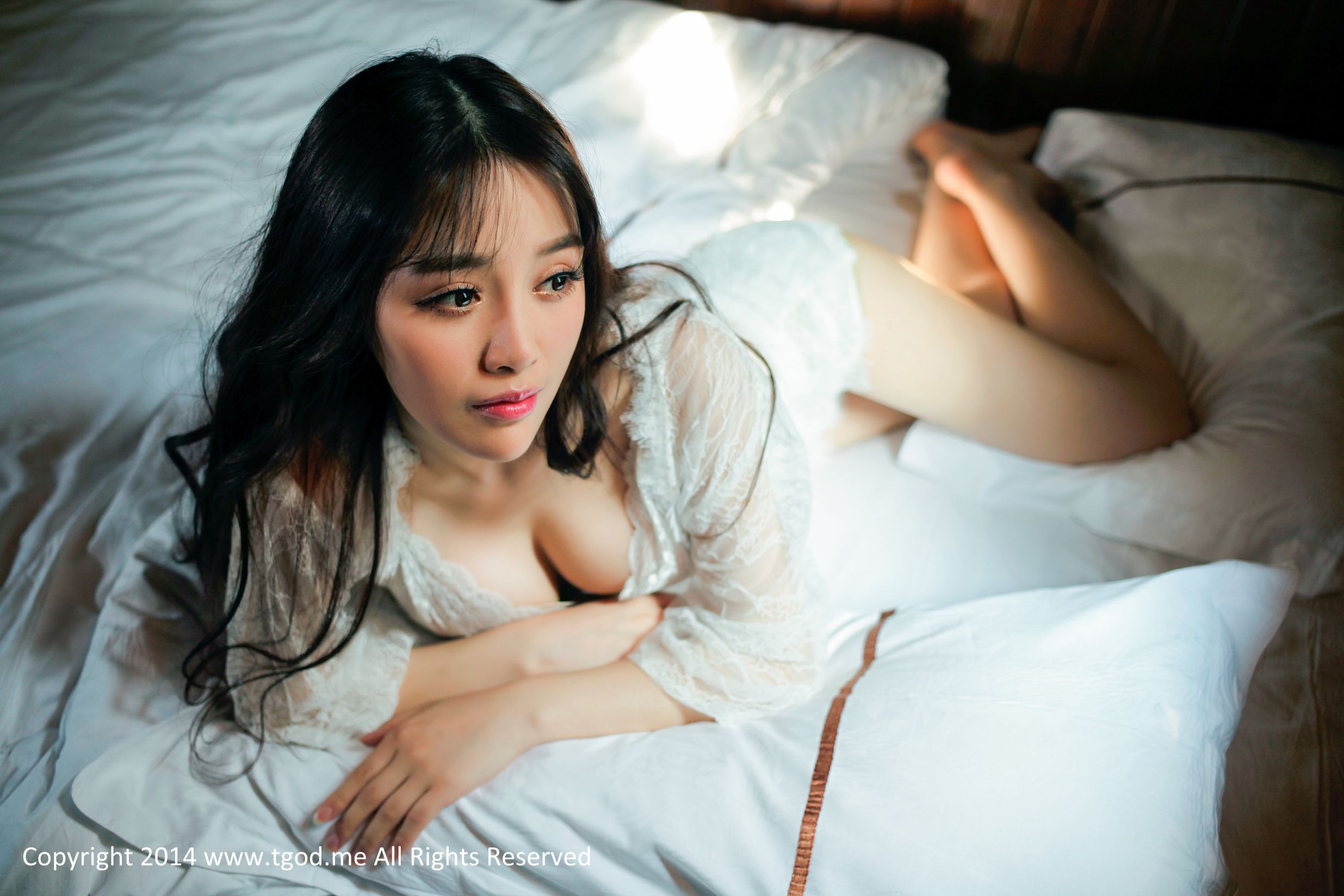 高溜MilkCat-魅惑私房写真图 蕾丝的诱惑 [TGOD推女神]高清写真图