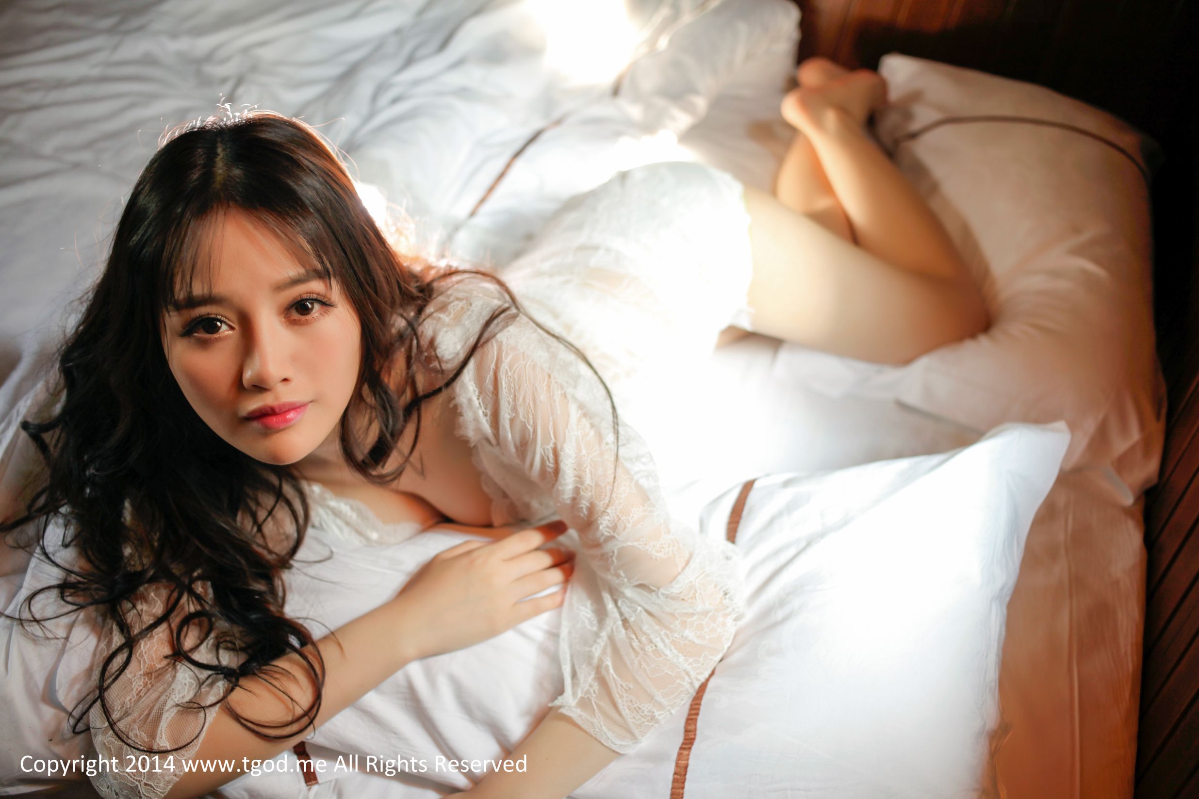 高溜MilkCat-魅惑私房写真图 蕾丝的诱惑 [TGOD推女神]高清写真图