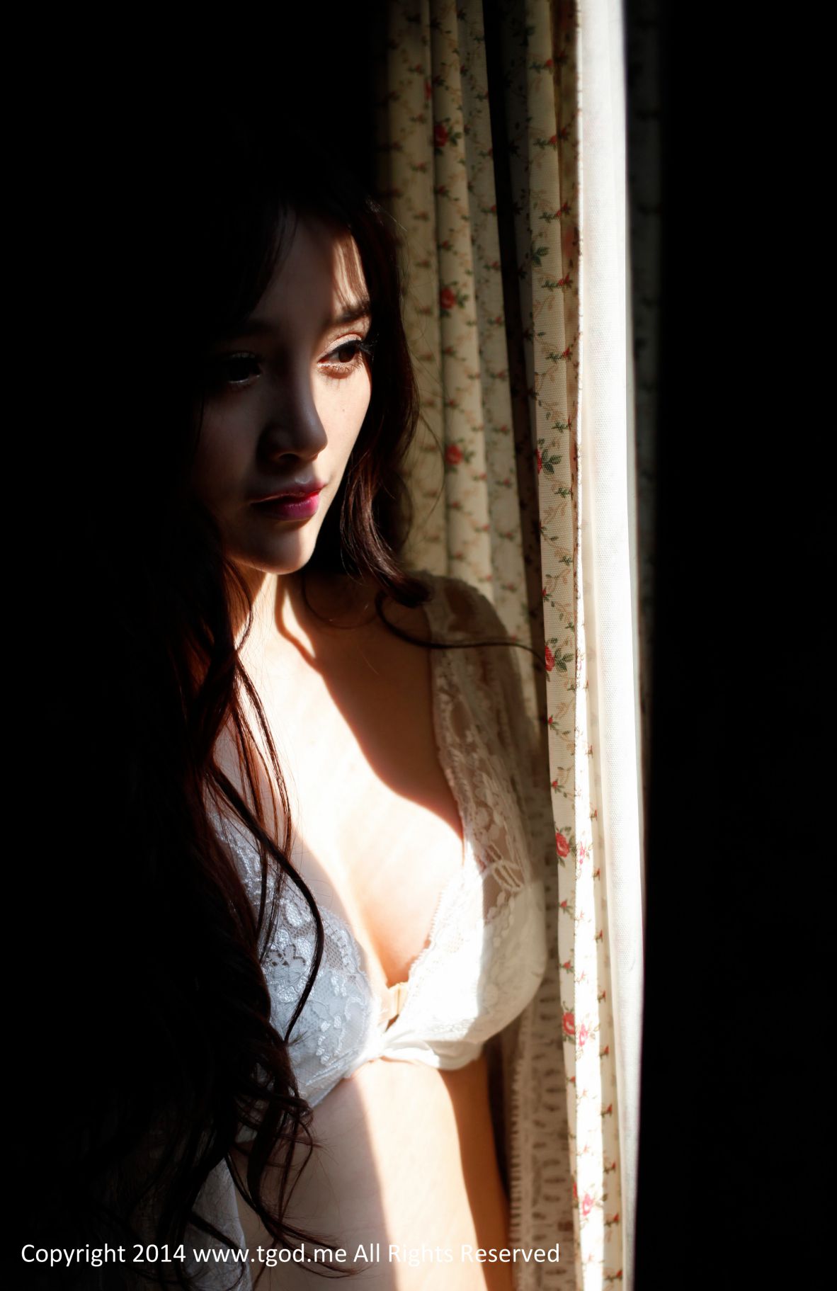 高溜MilkCat-魅惑私房写真图 蕾丝的诱惑 [TGOD推女神]高清写真图