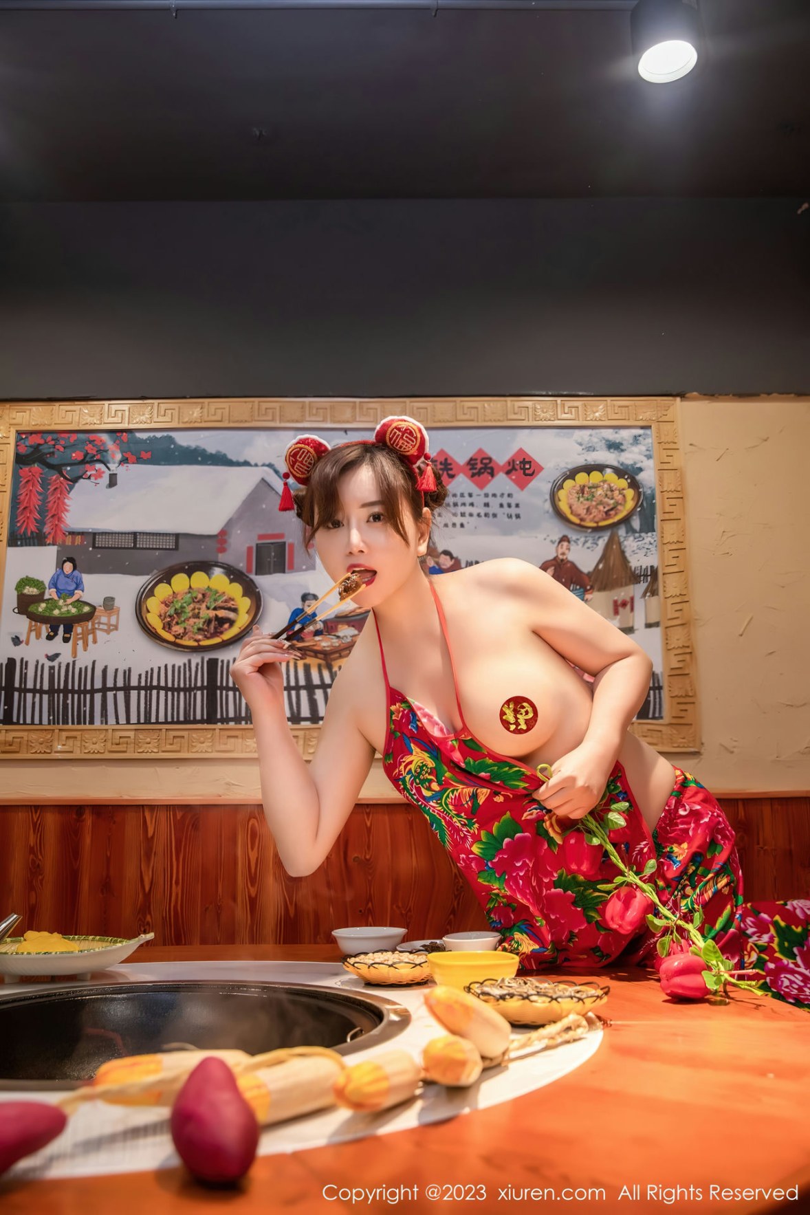 [XiuRen]高清写真图 2023.01.12 No.6121 王婉悠Queen 布兜美臀