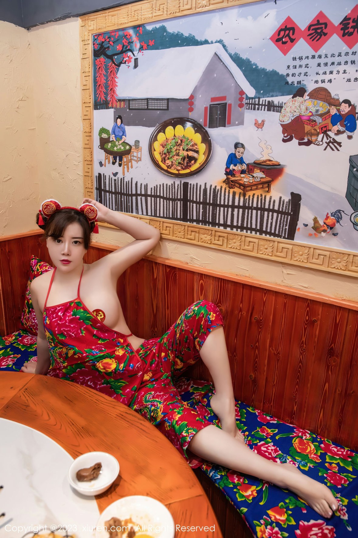 [XiuRen]高清写真图 2023.01.12 No.6121 王婉悠Queen 布兜美臀