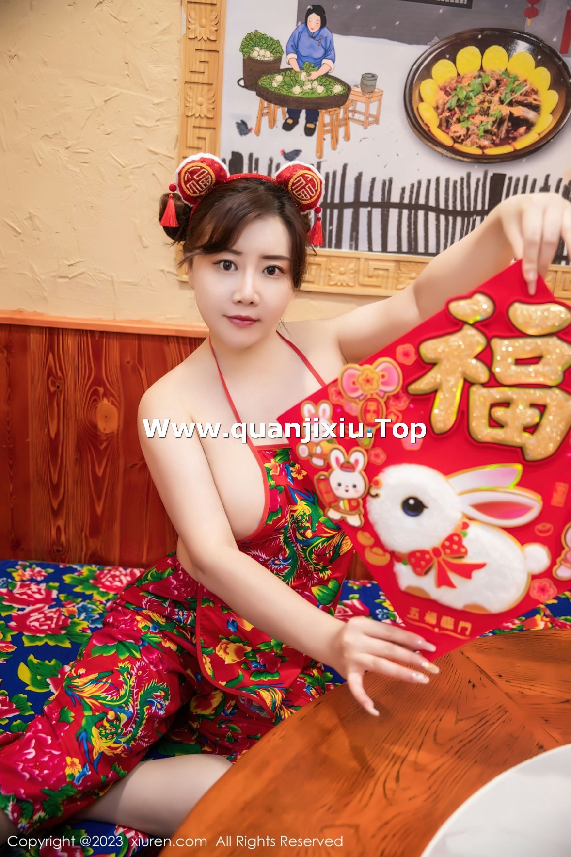 [XiuRen]高清写真图 2023.01.12 No.6121 王婉悠Queen 布兜美臀
