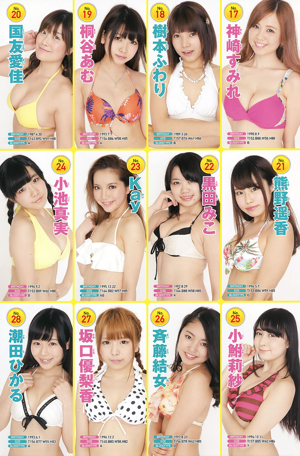 [Young Champion]高清写真图2015 No.08 09 山田菜々 白间美瑠 矢仓枫子 里々佳 仓持明日香