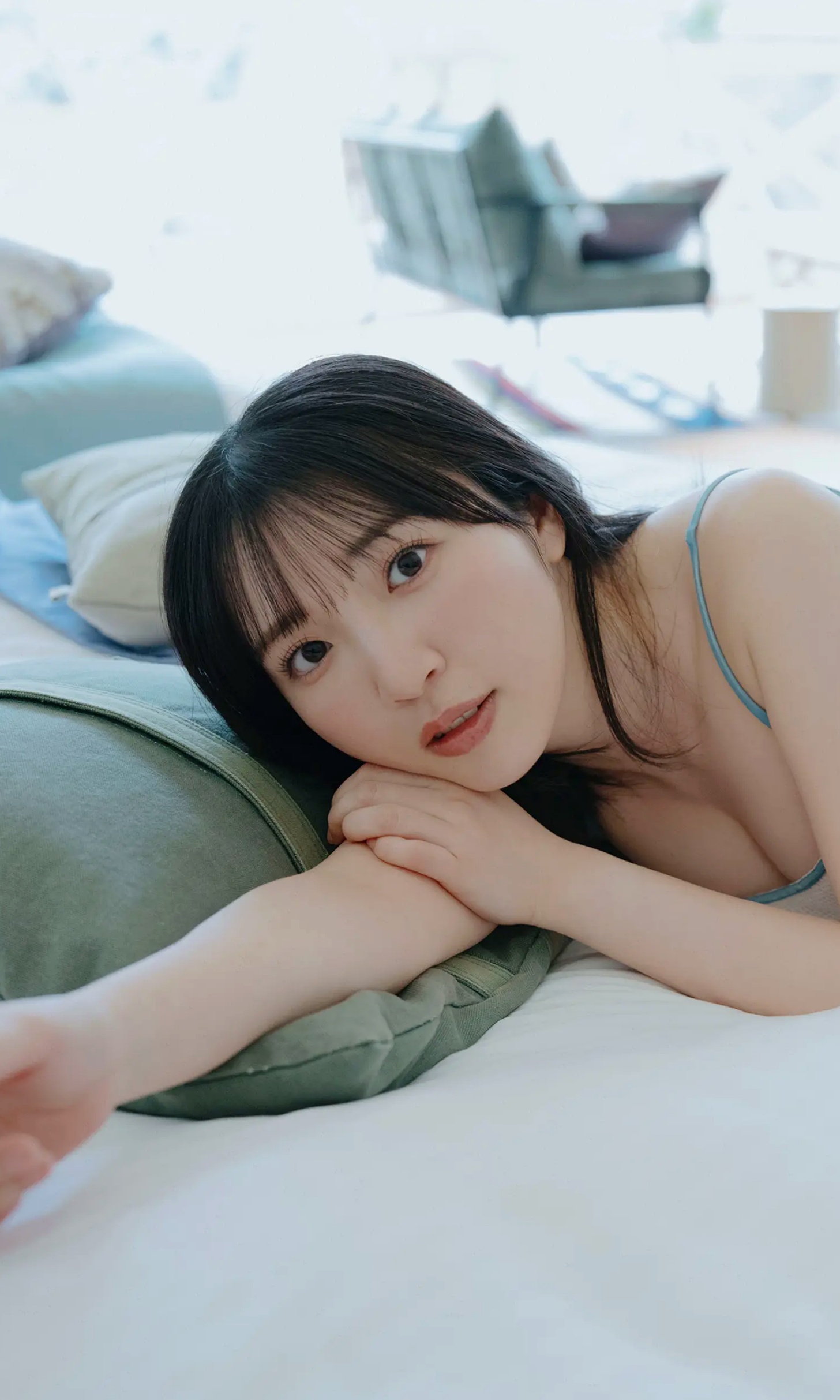 Gallery - 豊田萌絵 - Day by Day 日系清新家居与泳池比基尼写真 [125P]日本清新比基尼泳池治愈系 丰田萌绘女神私房照_秀色女神 - image 12