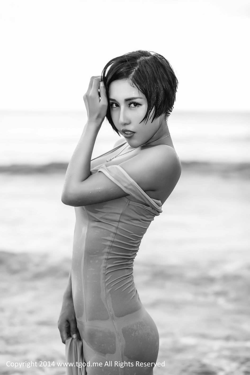 娜依灵儿-《沙巴旅拍》第一弹 [TGOD推女神]高清写真图