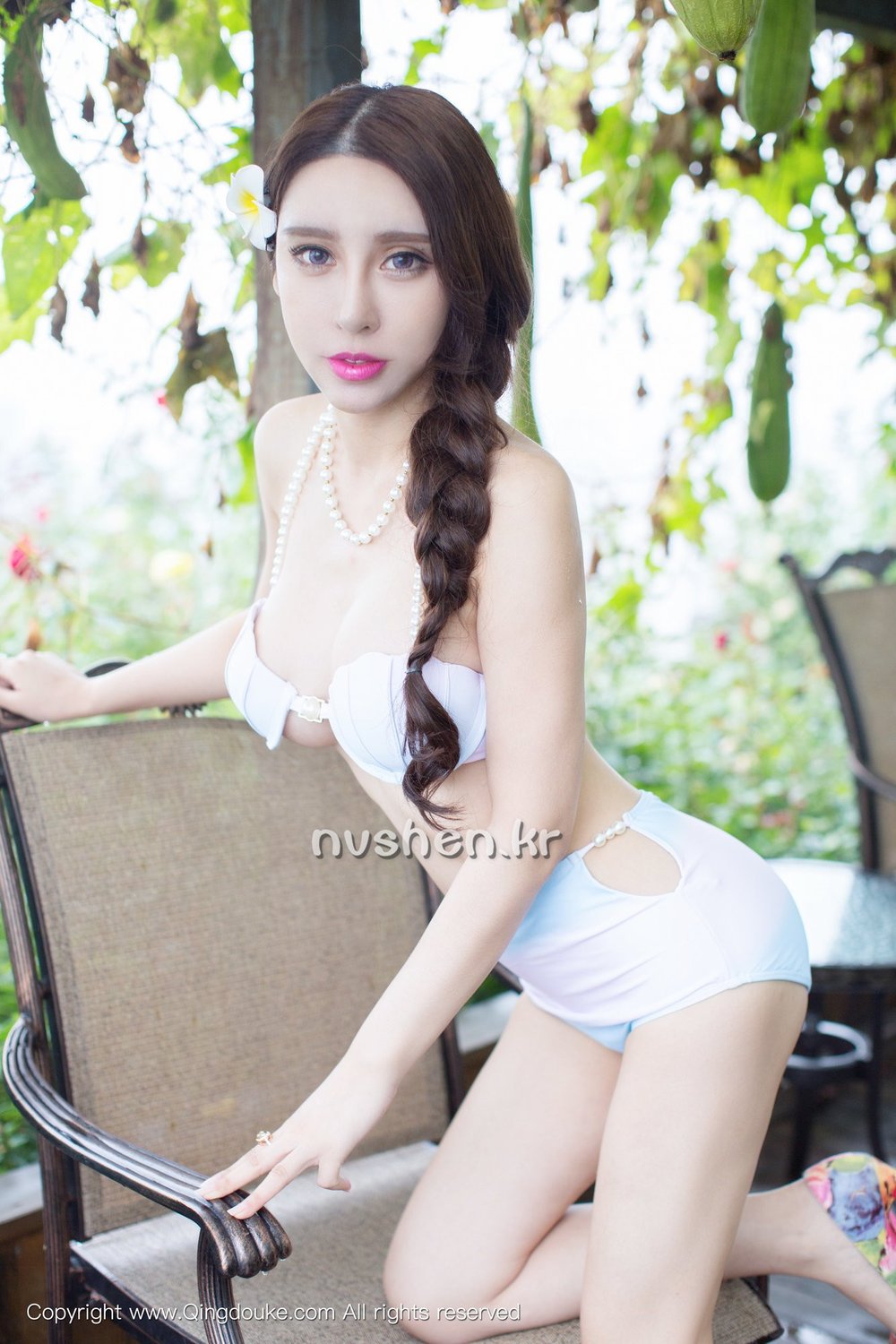 杨诺依 [青豆客QingDouKe]高清写真图2016-12-08 比基尼清爽写真图