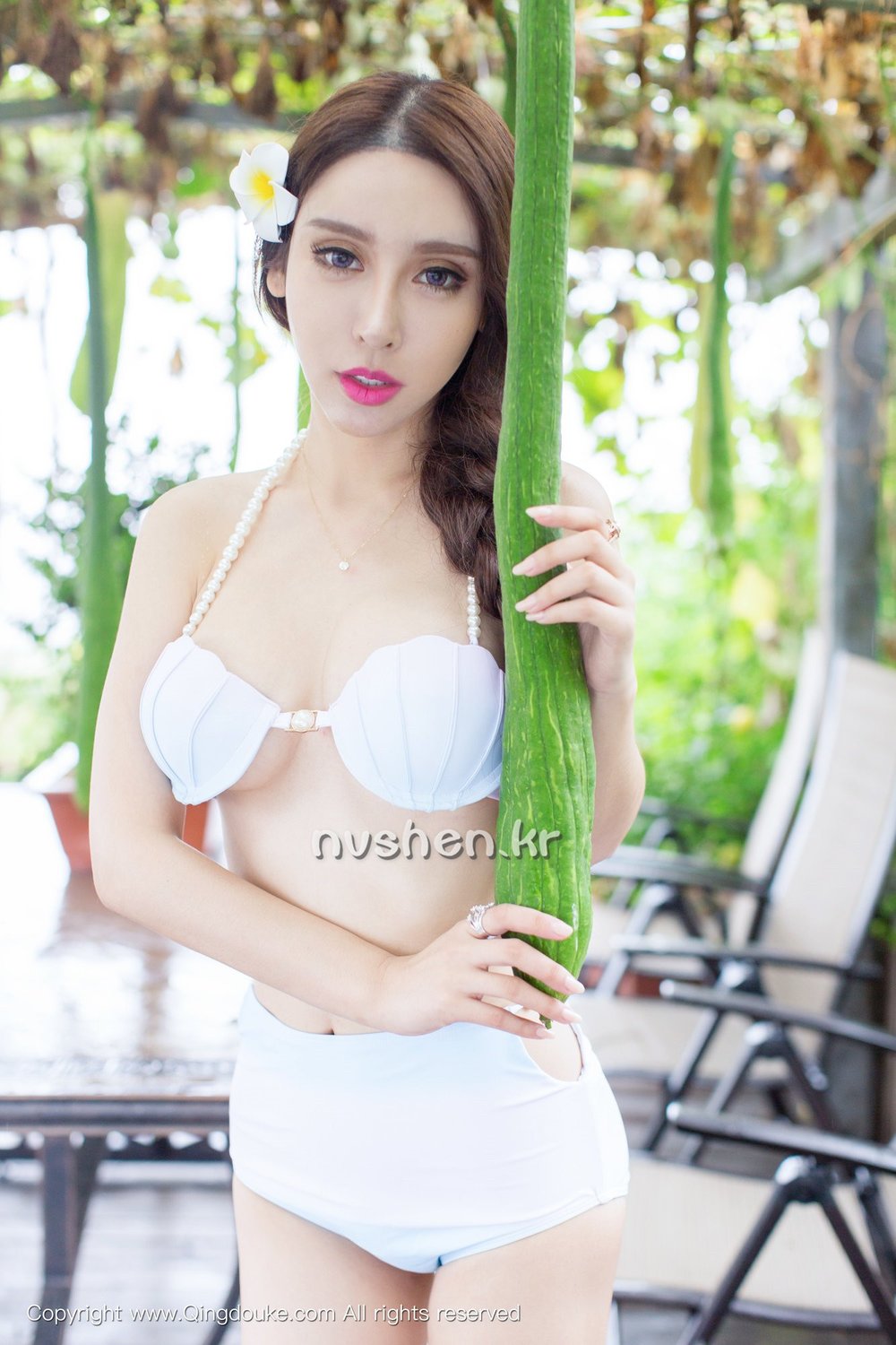 杨诺依 [青豆客QingDouKe]高清写真图2016-12-08 比基尼清爽写真图