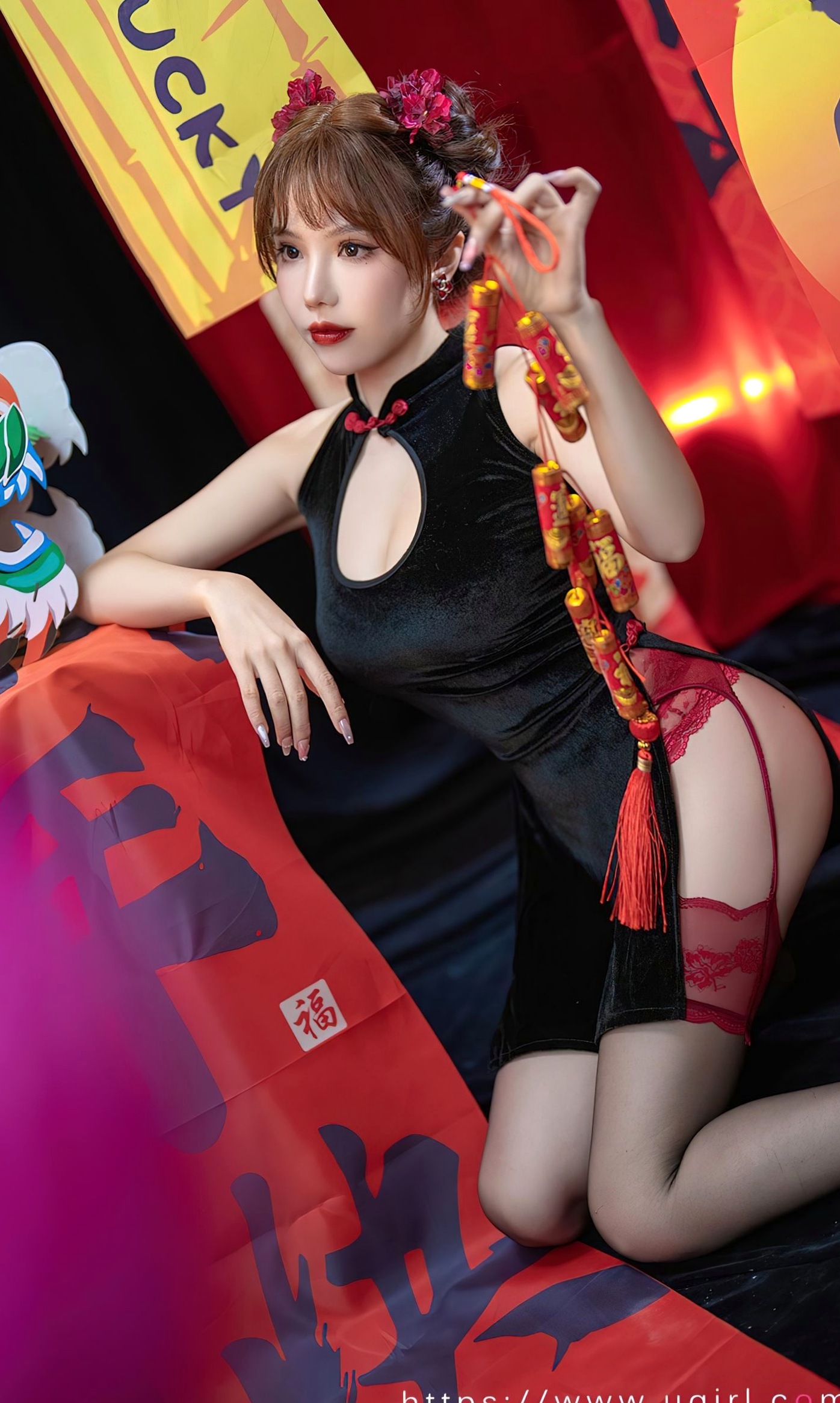 Gallery - UGirlsApp尤果圈 - Chiness Model 爱尤物 - Love Beauty -2769-妮小妖-《新年快乐》-2024.01.26爱尤物 - Love Beauty  妮小妖女神私房照_秀色女神 - image 12