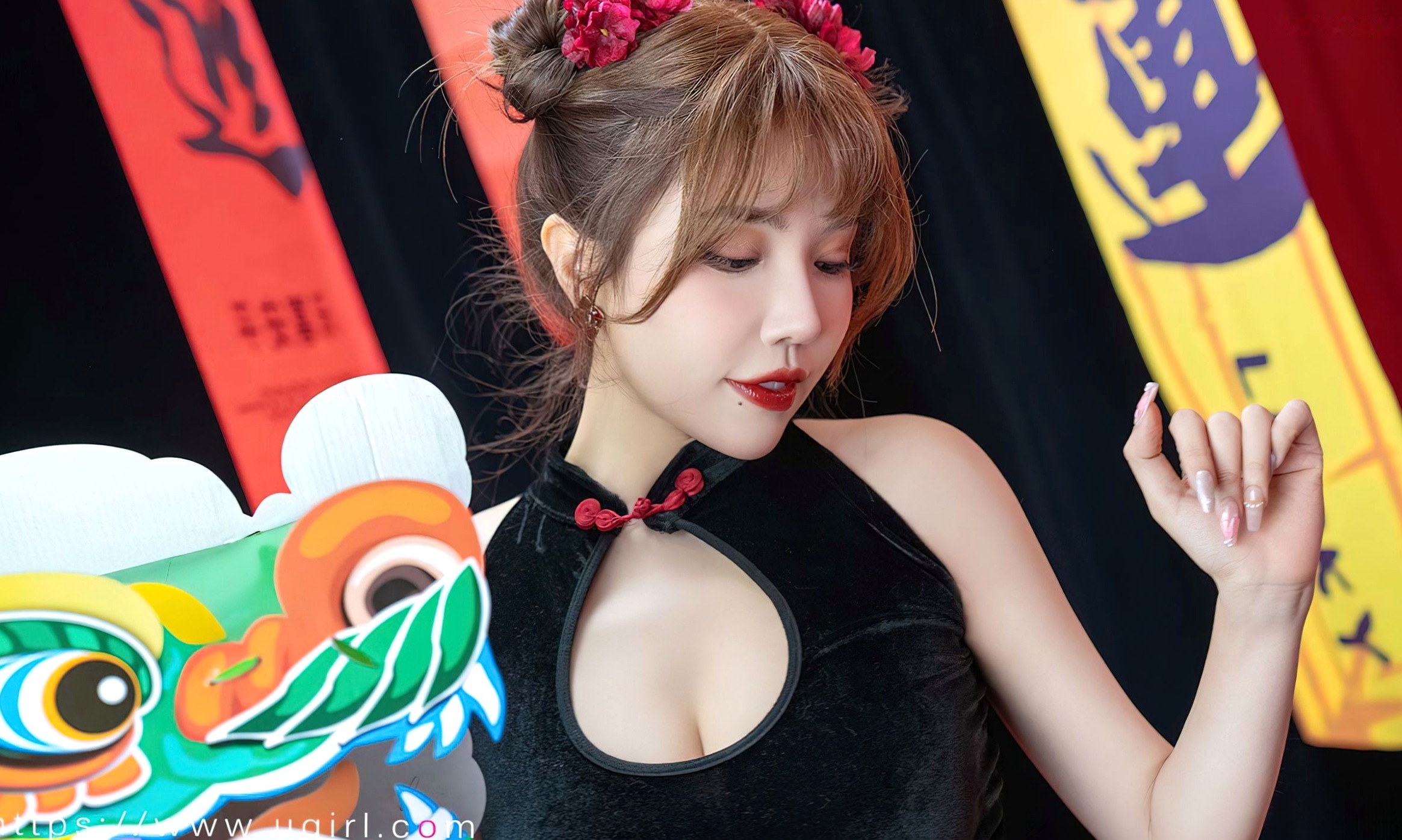 Gallery - UGirlsApp尤果圈 - Chiness Model 爱尤物 - Love Beauty -2769-妮小妖-《新年快乐》-2024.01.26爱尤物 - Love Beauty  妮小妖女神私房照_秀色女神 - image 28