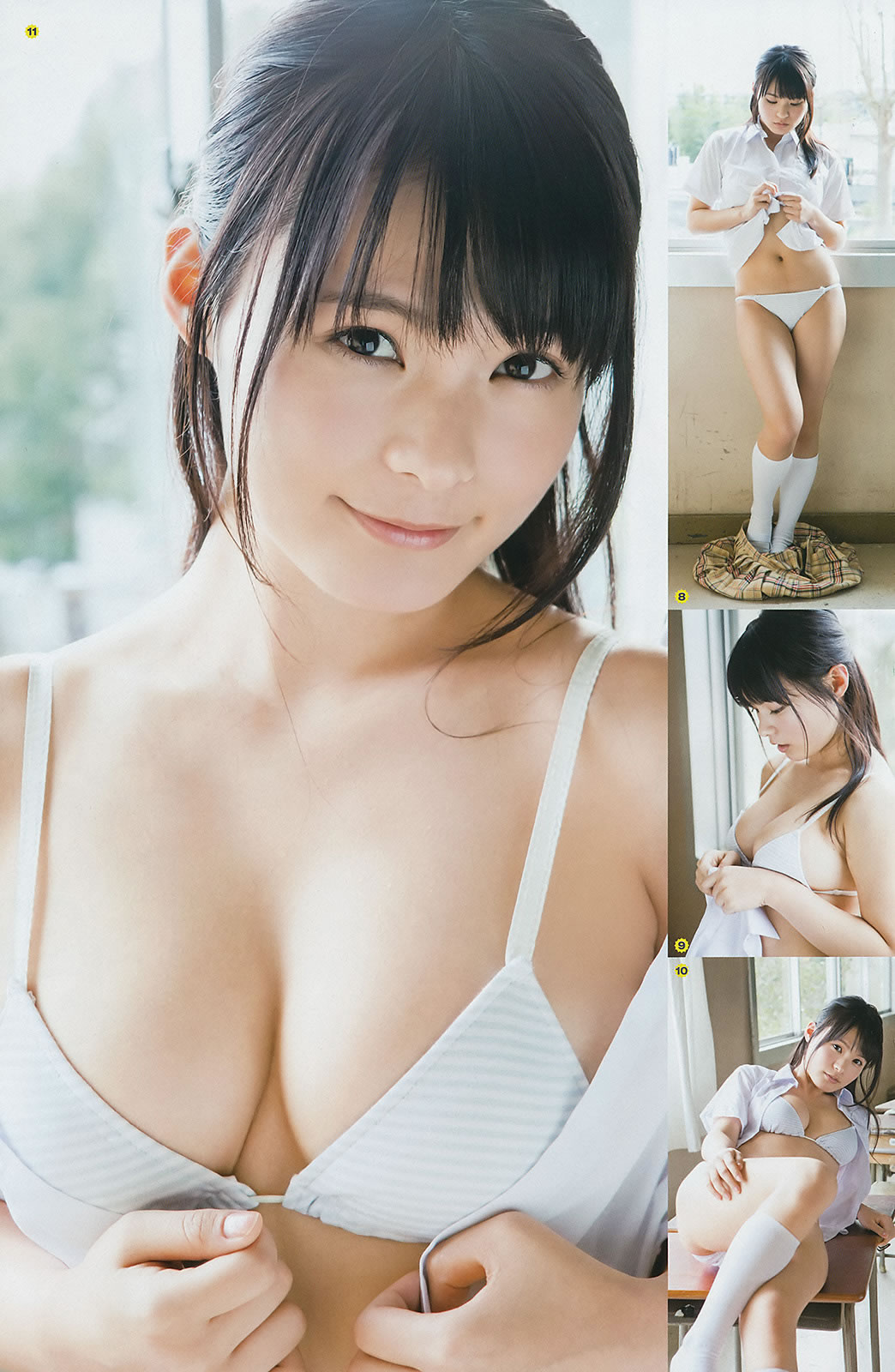 [Young Gangan]高清写真图2015 No.05 06 穴井千寻 栗原纱英 山地まり 铃木爱理 星名美津纪