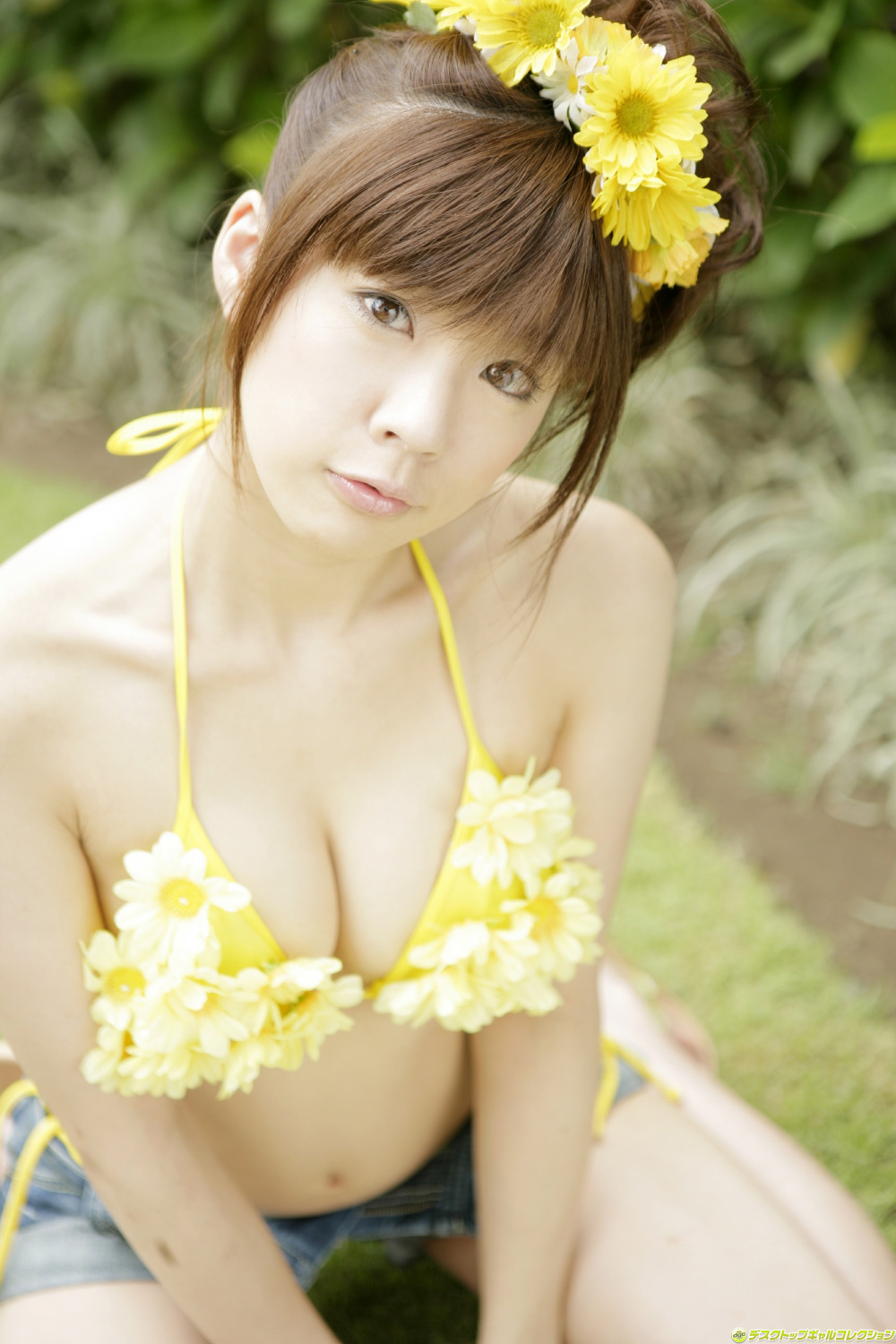 原爱实(原愛実)-柔らかＦカップバストとウルウル[DGC]高清写真图No.1133