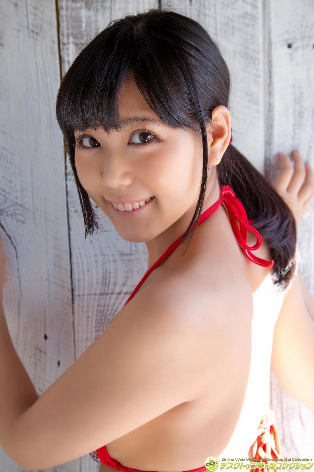 篠原冴美- [DGC]高清写真图 No.1365 爽やかな笑顔が眩しいマシュマロGカップ！