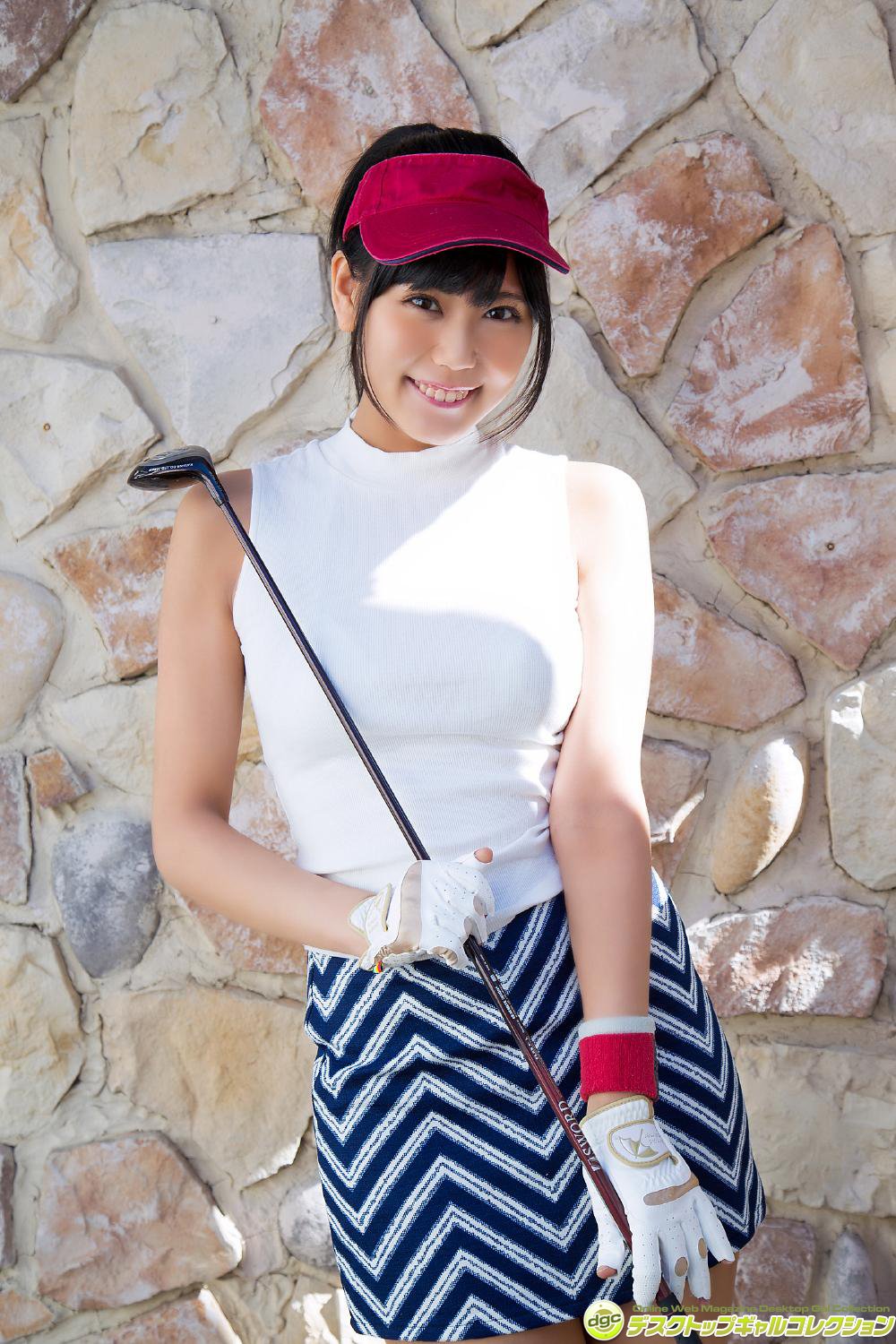 篠原冴美- [DGC]高清写真图 No.1365 爽やかな笑顔が眩しいマシュマロGカップ！
