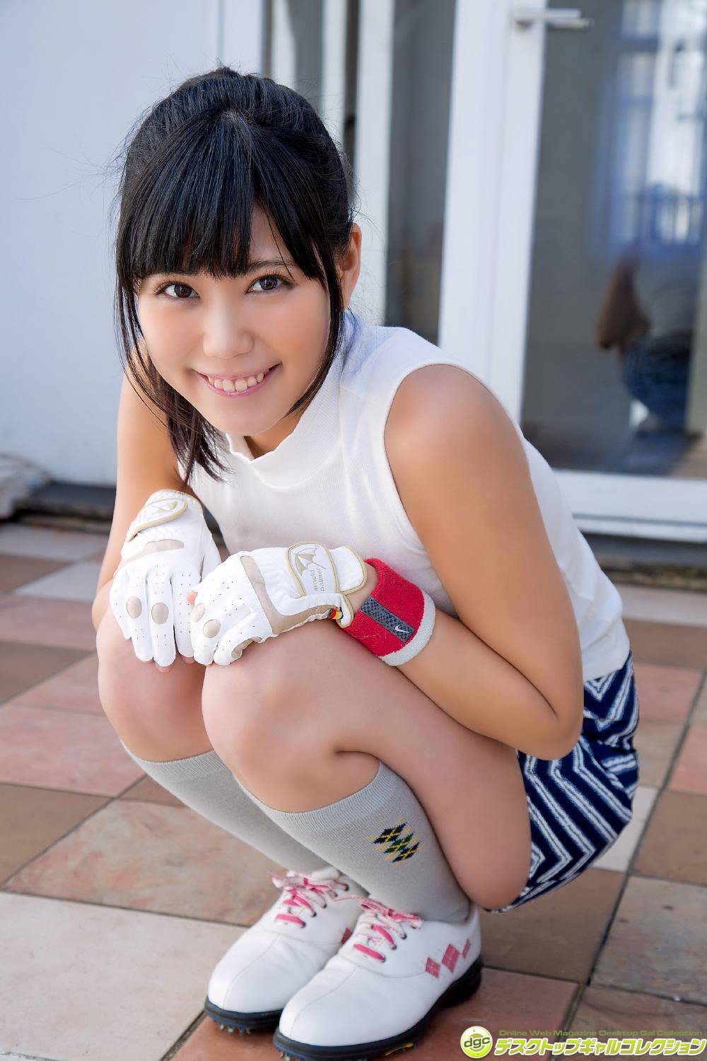 篠原冴美- [DGC]高清写真图 No.1365 爽やかな笑顔が眩しいマシュマロGカップ！