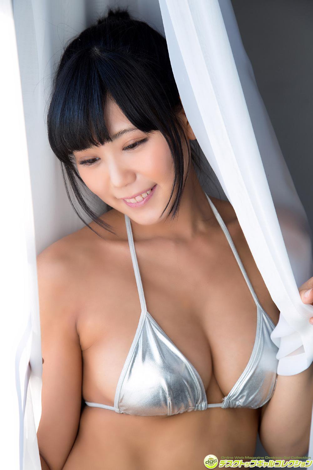 篠原冴美- [DGC]高清写真图 No.1365 爽やかな笑顔が眩しいマシュマロGカップ！