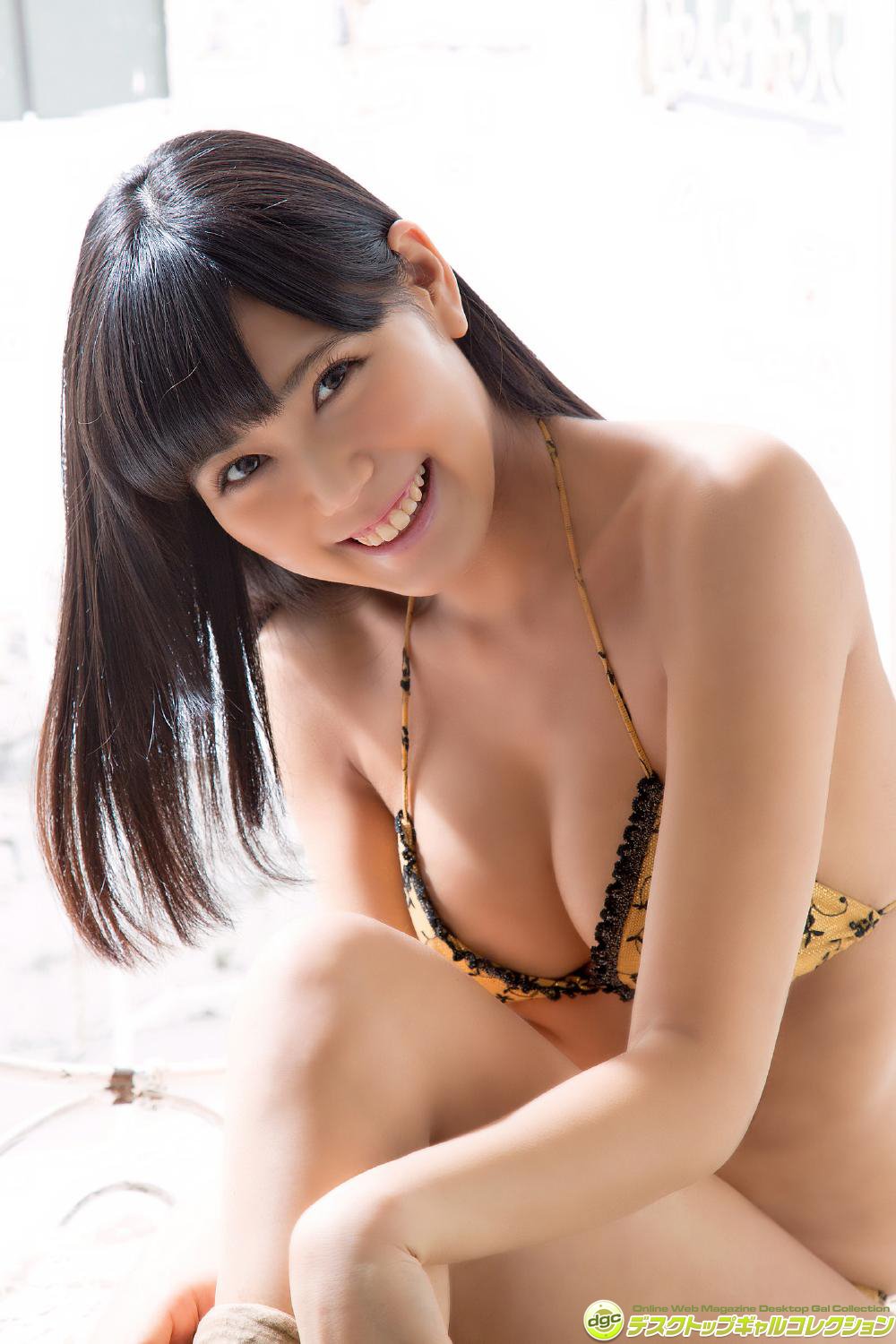 篠原冴美- [DGC]高清写真图 No.1365 爽やかな笑顔が眩しいマシュマロGカップ！
