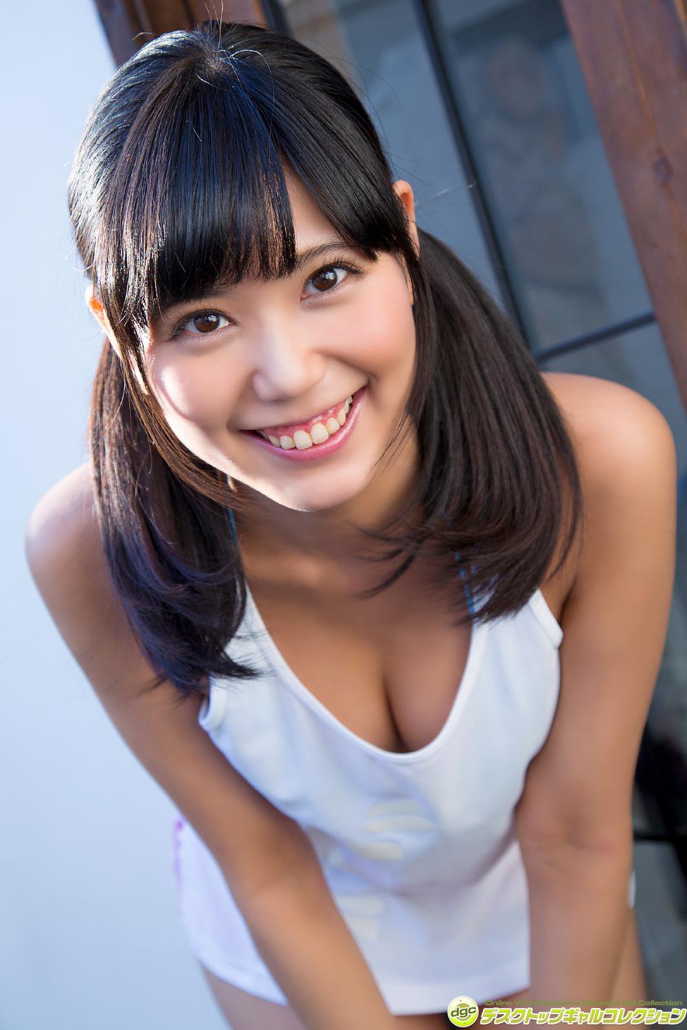 篠原冴美- [DGC]高清写真图 No.1365 爽やかな笑顔が眩しいマシュマロGカップ！