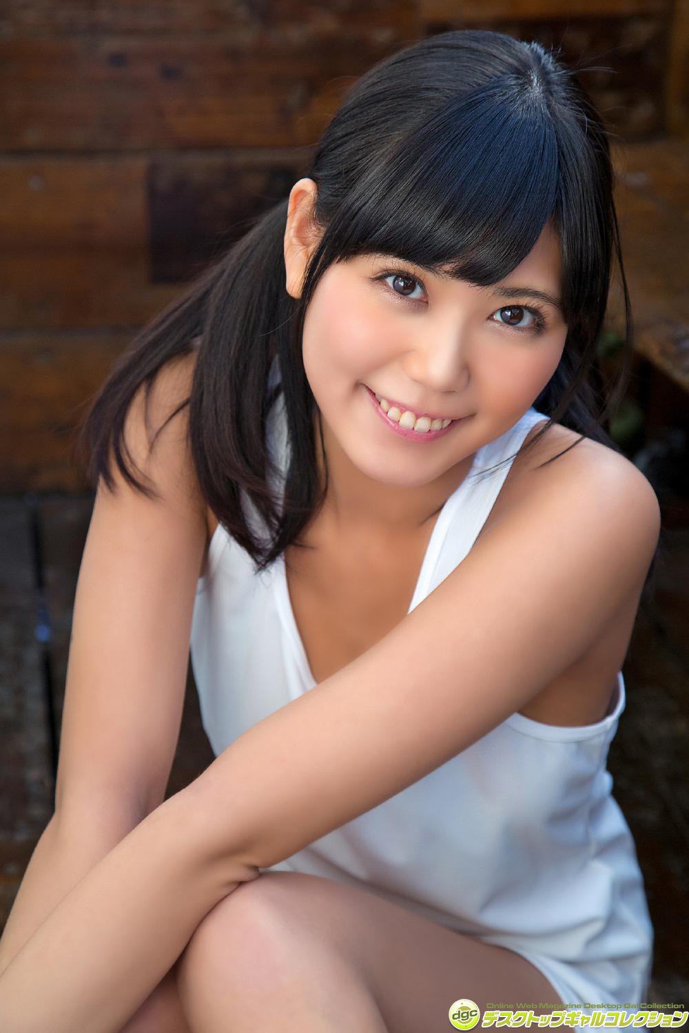 篠原冴美- [DGC]高清写真图 No.1365 爽やかな笑顔が眩しいマシュマロGカップ！