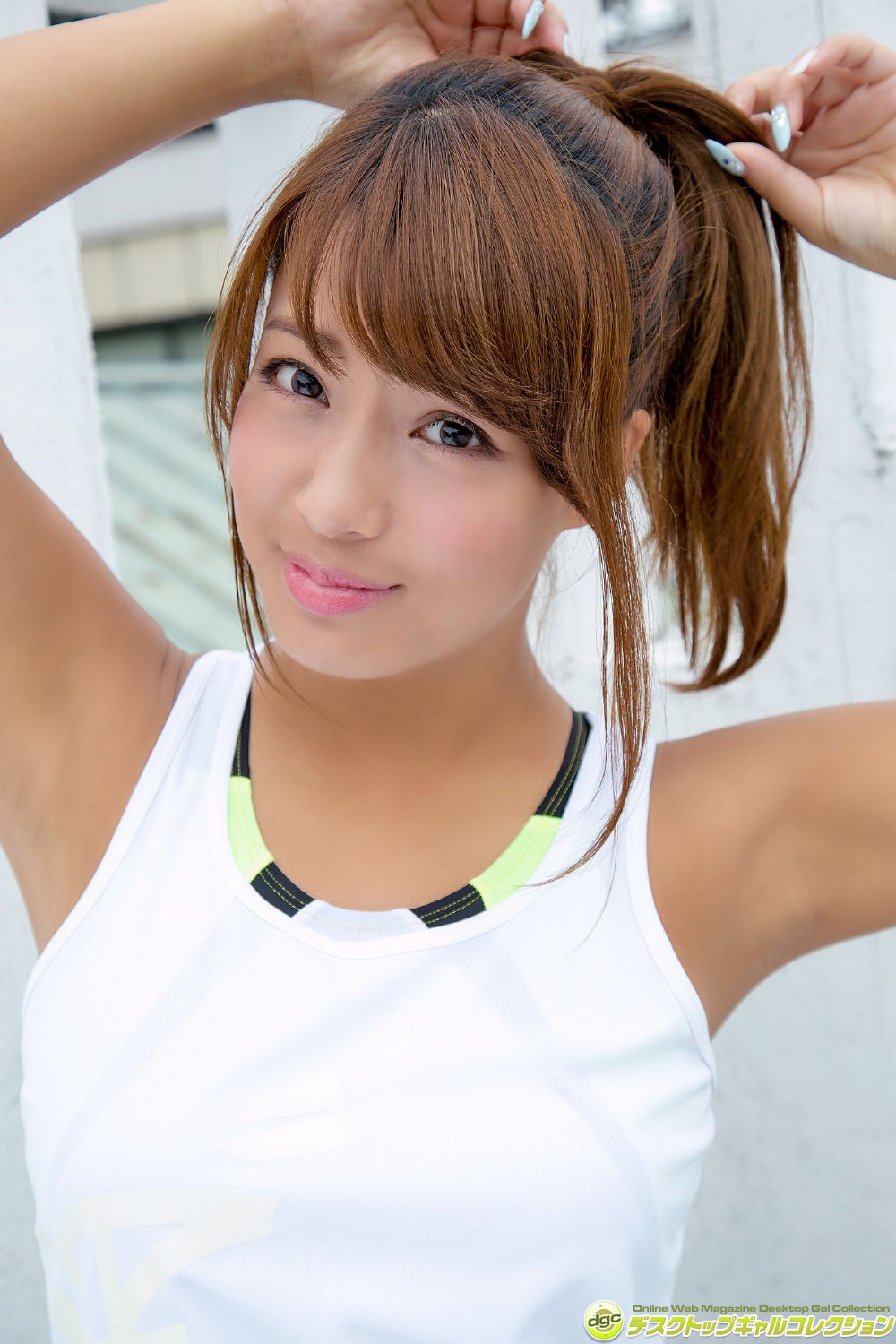 桥本梨菜 [DGC]高清写真图No.1329 色黒Gカップのムッチリボディで人気上昇中