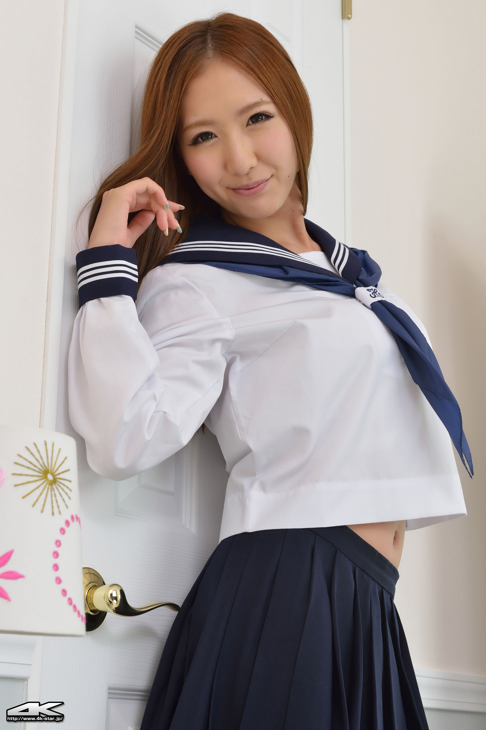 岩崎由衣 [4K-Star]高清写真图NO.0068「 セーラー服」