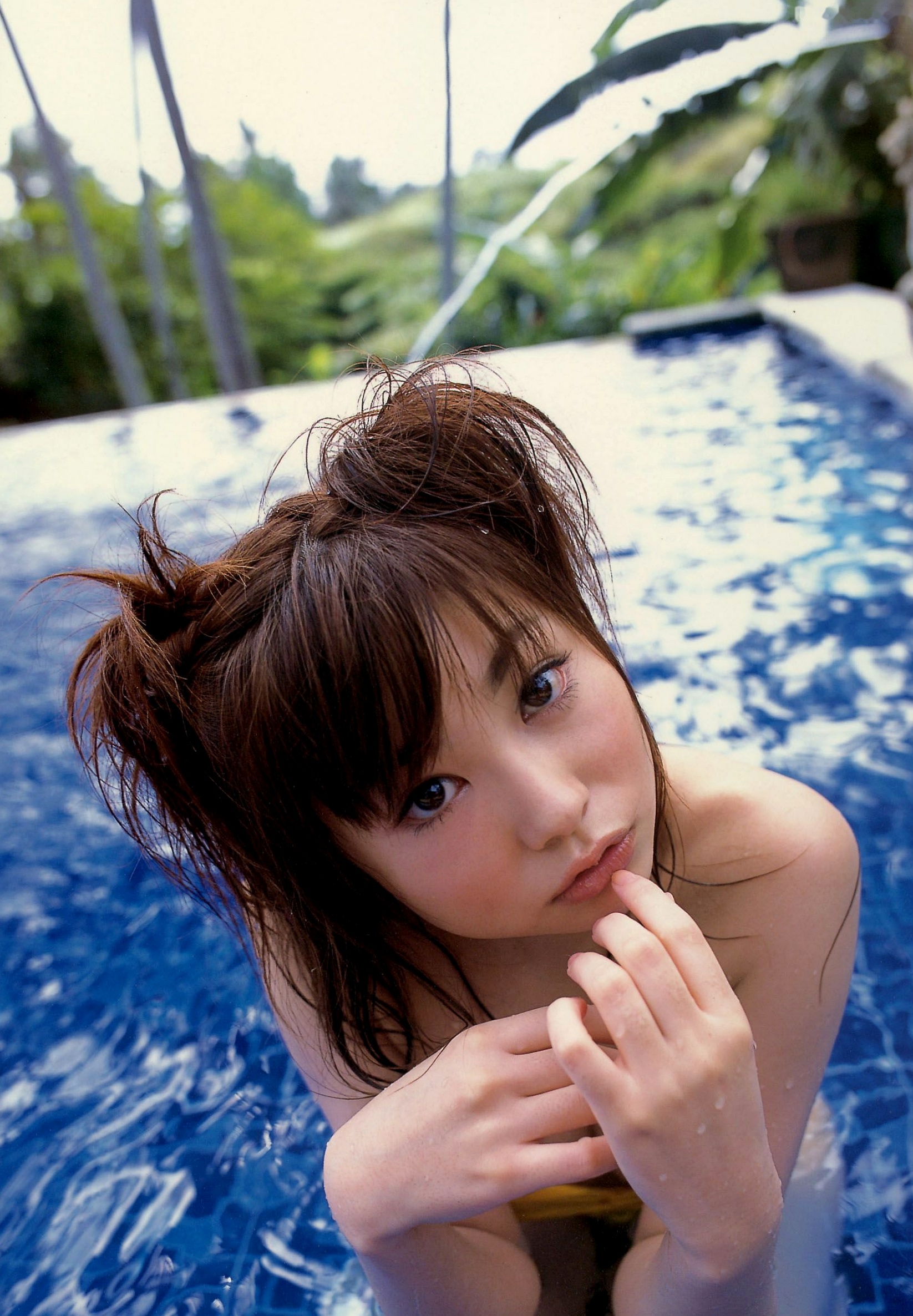 Gallery - 铃木茜写真集《LoliCat》泳池比基尼与校服诱惑清纯大尺度私房照97P性感校服比基尼私房照清纯 铃木茜女神私房照_秀色女神 - image 12